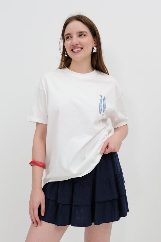 Ecru_Fish-Printed-T-Shirt-addax