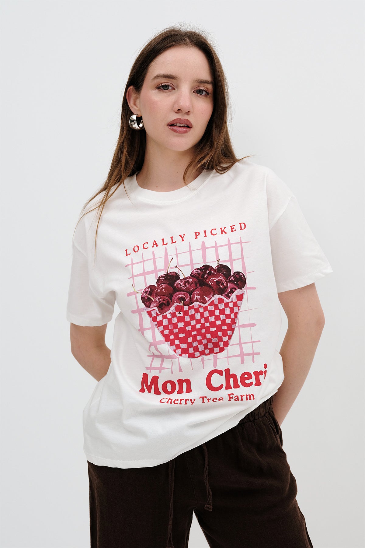 Ecru_Cherry-Printed-T-Shirt-addax