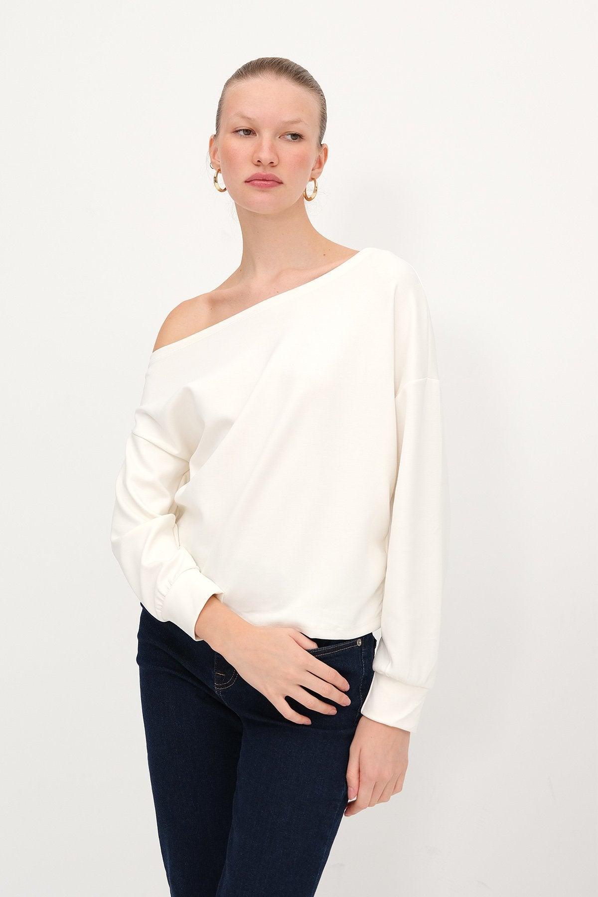 Ecru_Boat-Neck-Modal-Sweatshirt-addax