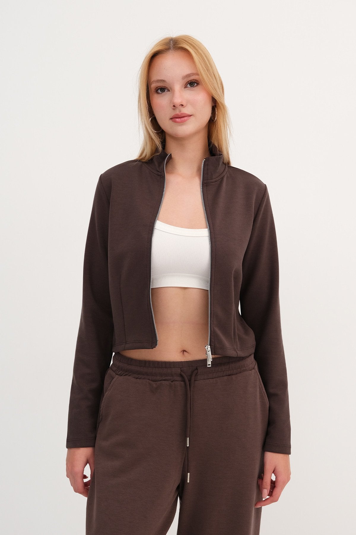 New-Brown_Double-Zip-Modal-Cardigan-addax