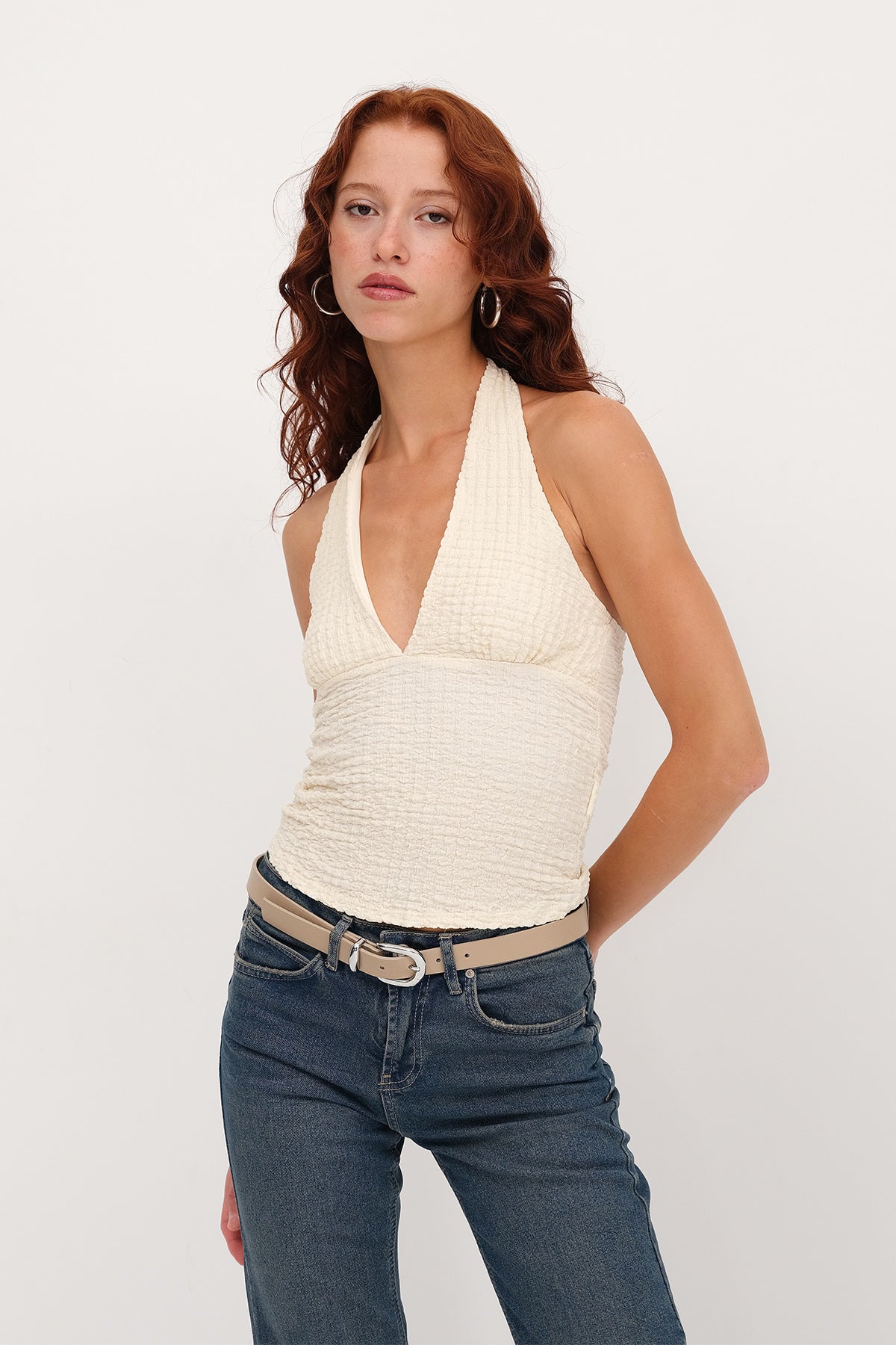 Stone_Textured-Backless-Blouse-addax