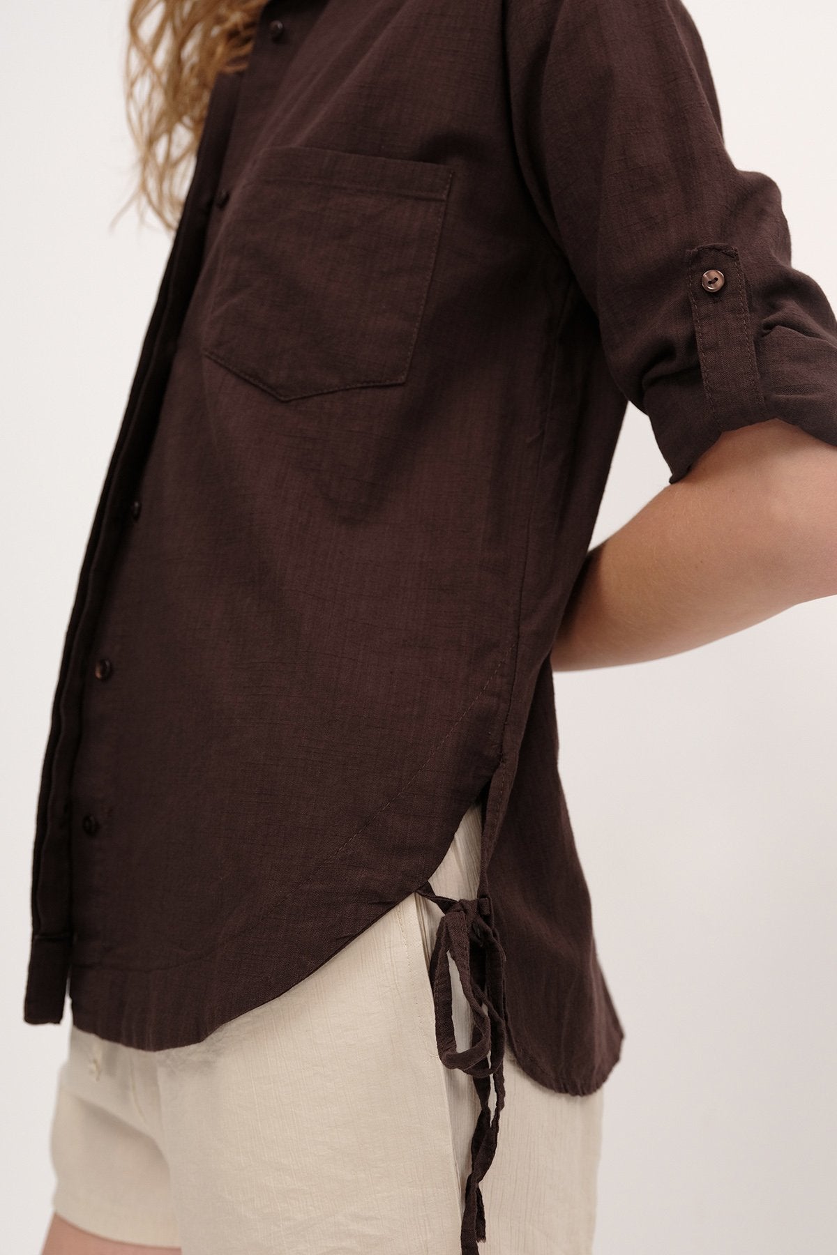 Brown_Tie-Detail-Shirt-addax