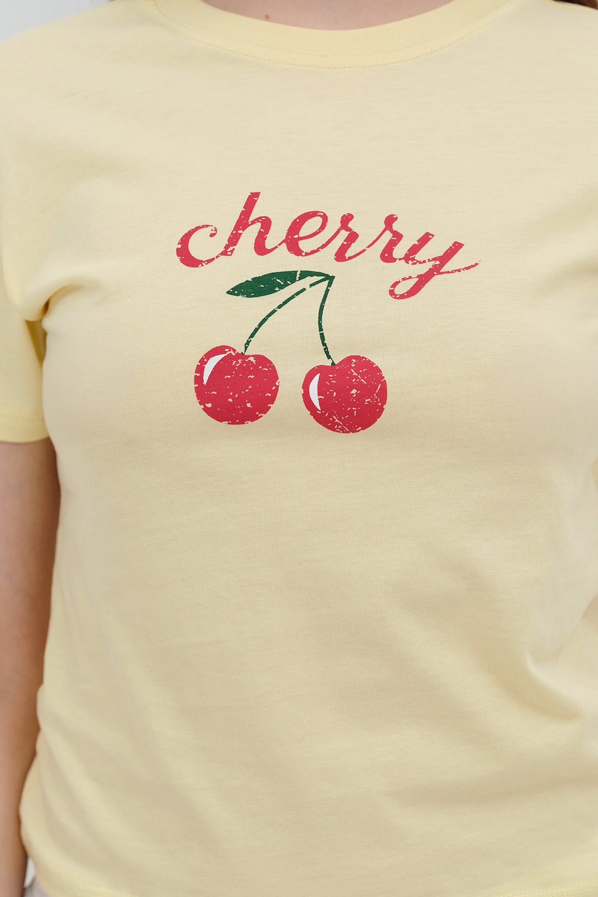 Light-Yellow_Cherry-Printed-T-Shirt-addax
