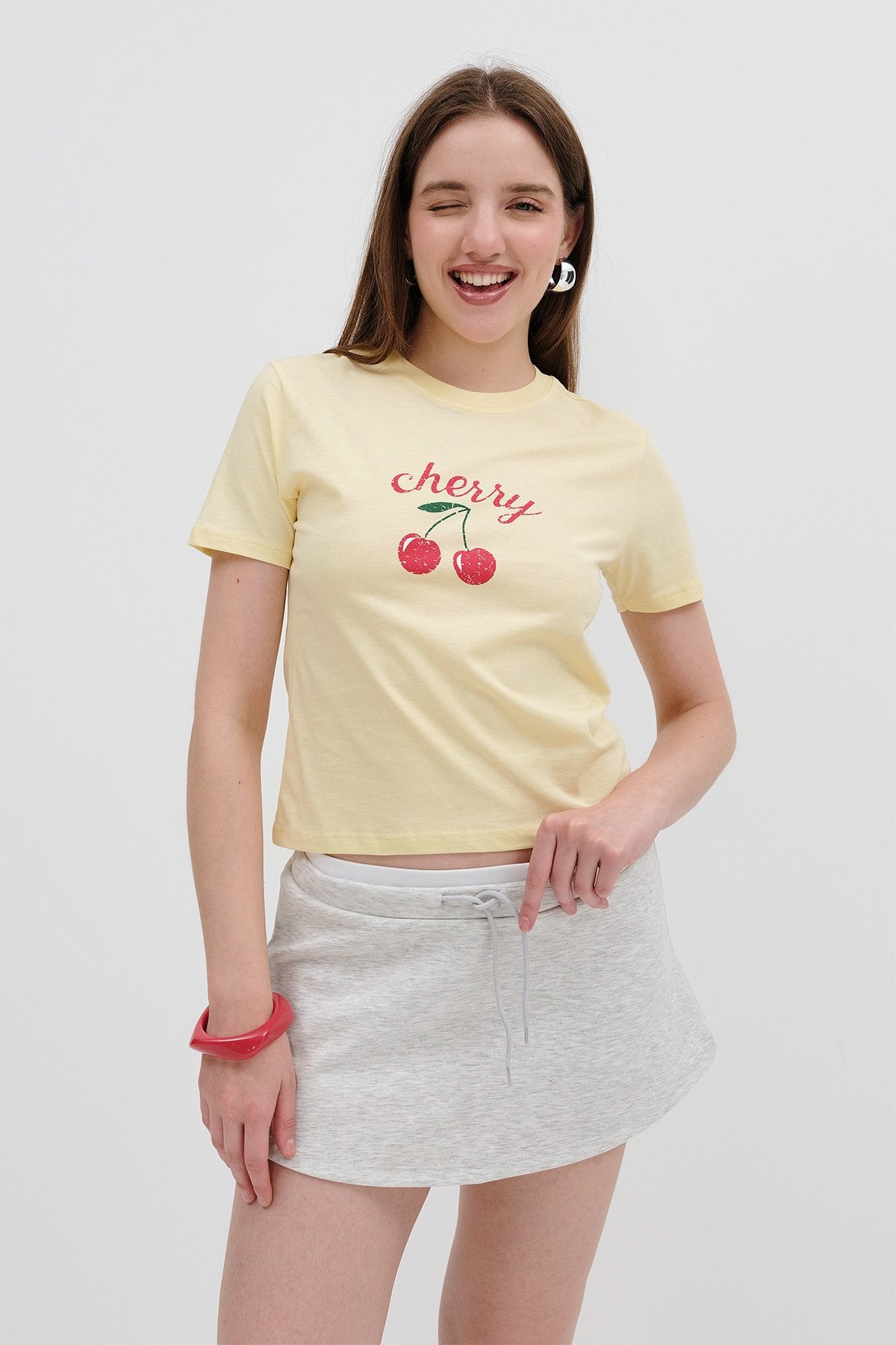 Light-Yellow_Cherry-Printed-T-Shirt-addax