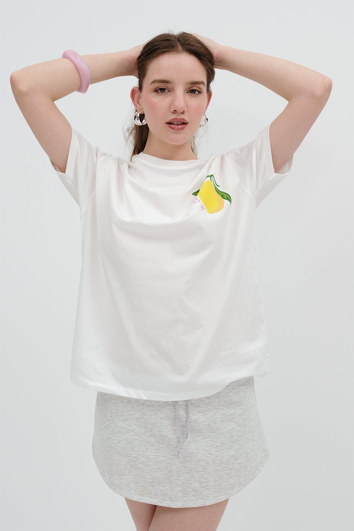 Ecru_Lemon-Printed-T-Shirt-addax