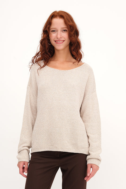 Beige_Boat-Neck-Knit-Sweater-addax