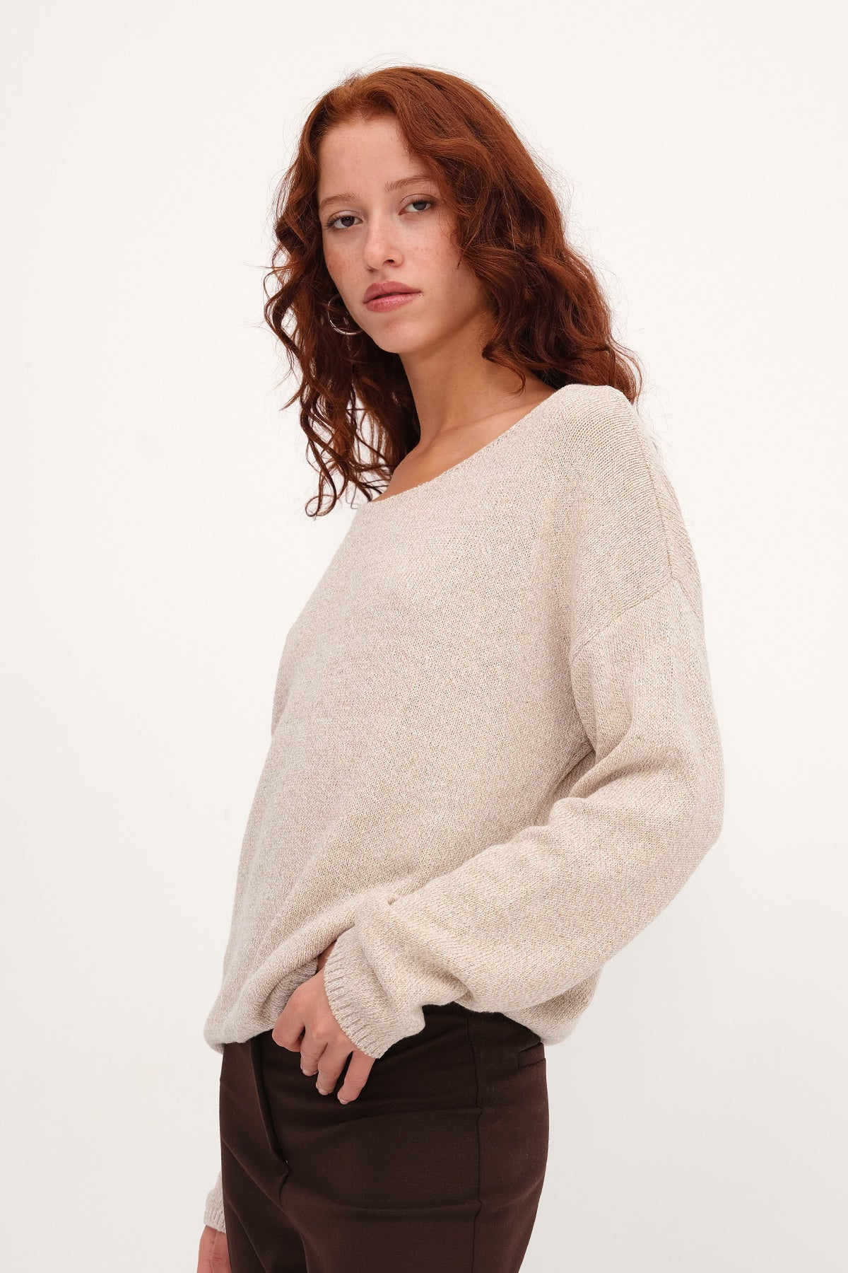 Beige_Boat-Neck-Knit-Sweater-addax