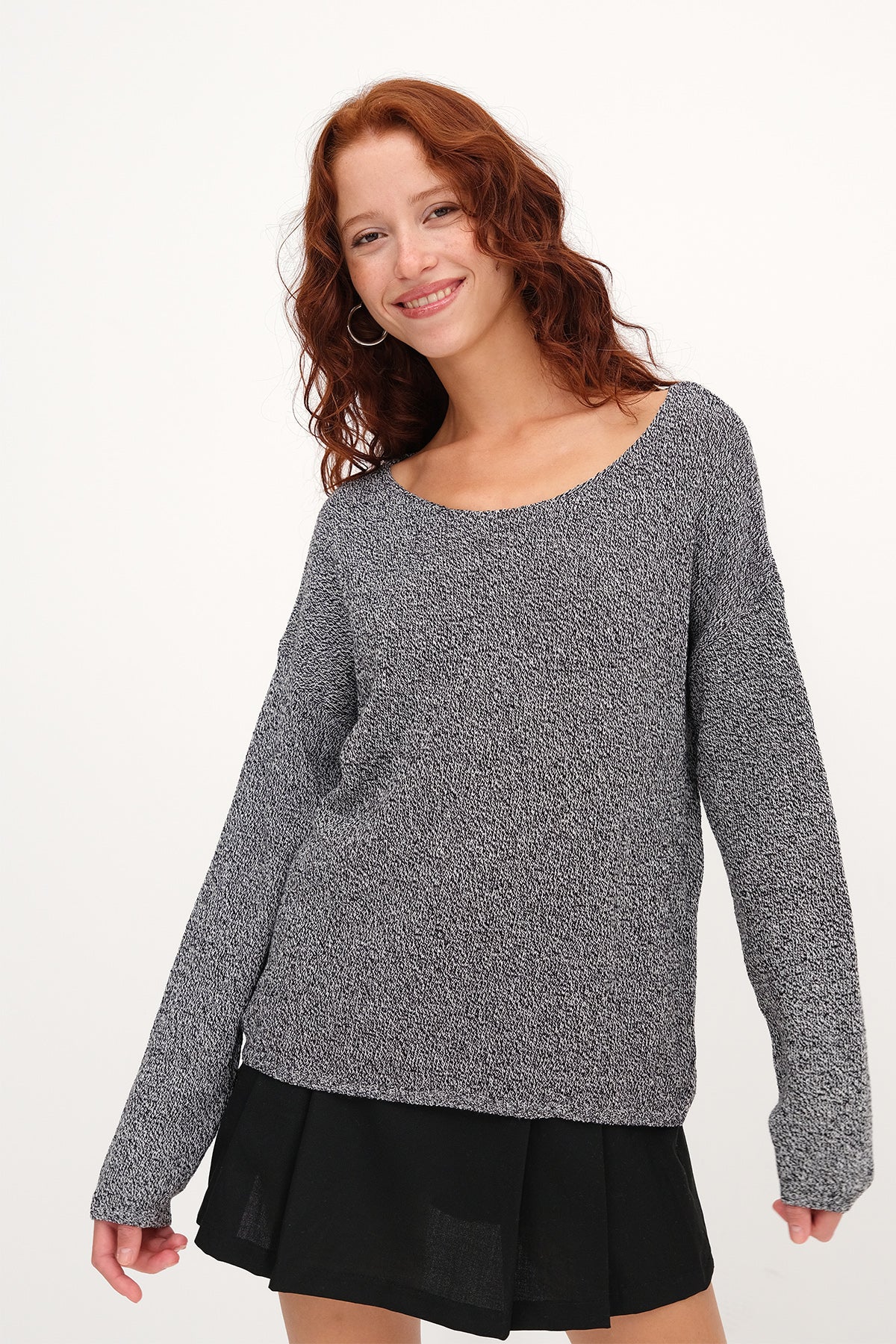 Black---White_Boat-Neck-Knit-Sweater-addax
