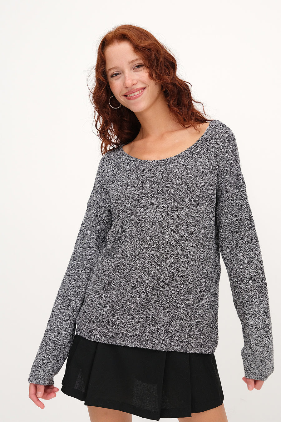 Black---White_Boat-Neck-Knit-Sweater-addax
