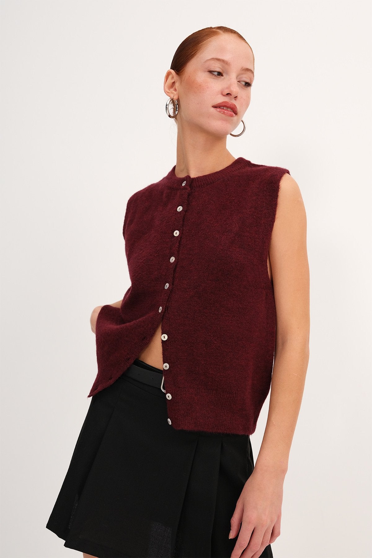 Light-Burgundy_Buttoned-Knit-Vest-addax