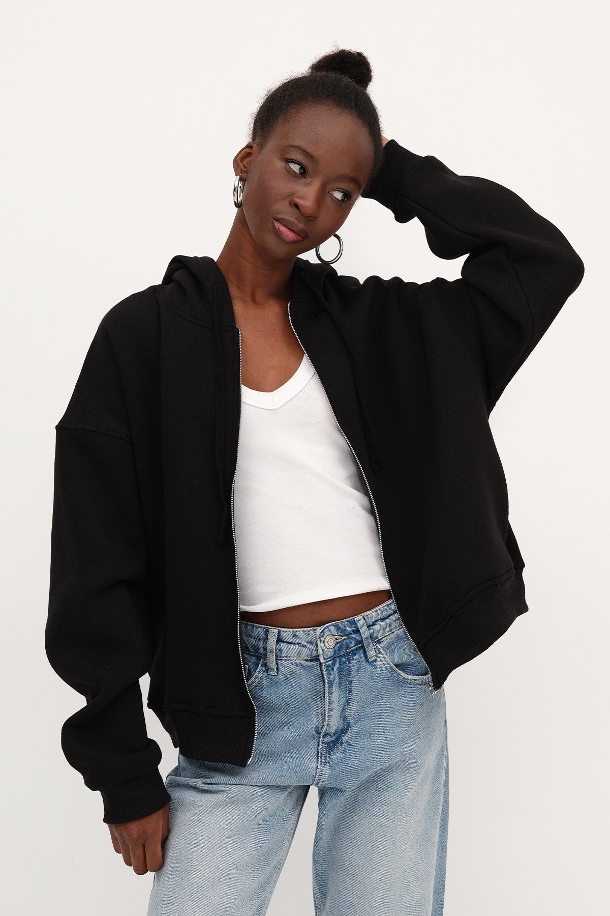 Black_Zip-up-Brushed-Sweatshirt-addax