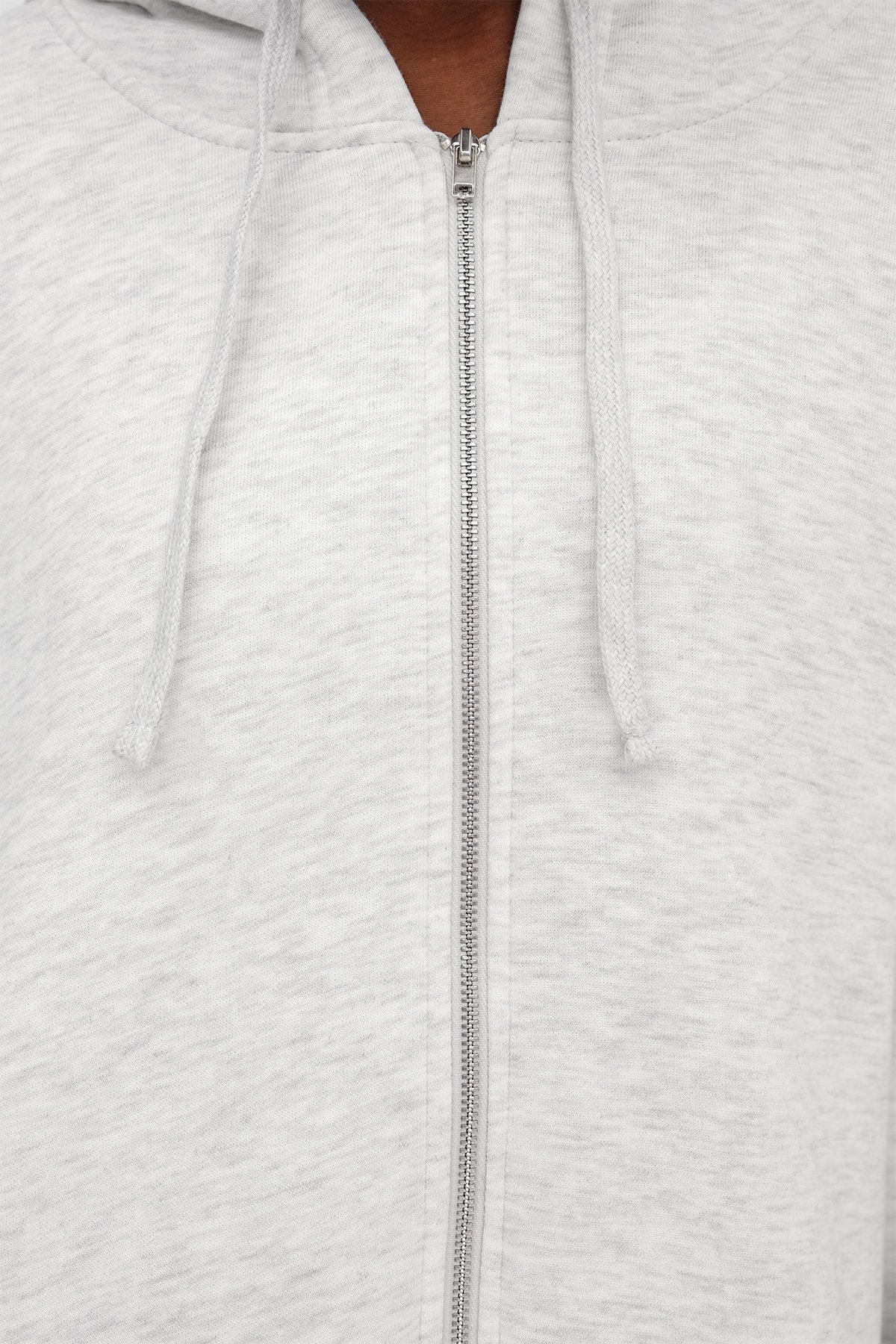 Grey-Melange_Zip-up-Brushed-Sweatshirt-addax