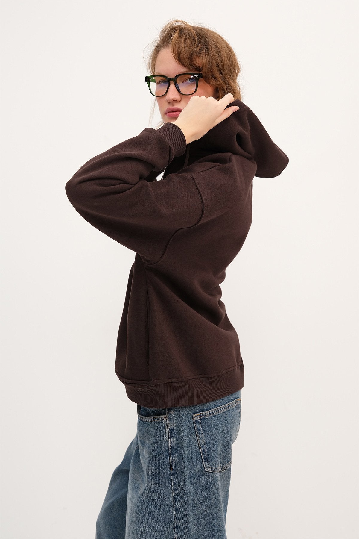 Bitter-Coffee_Zip-up-Brushed-Sweatshirt-addax