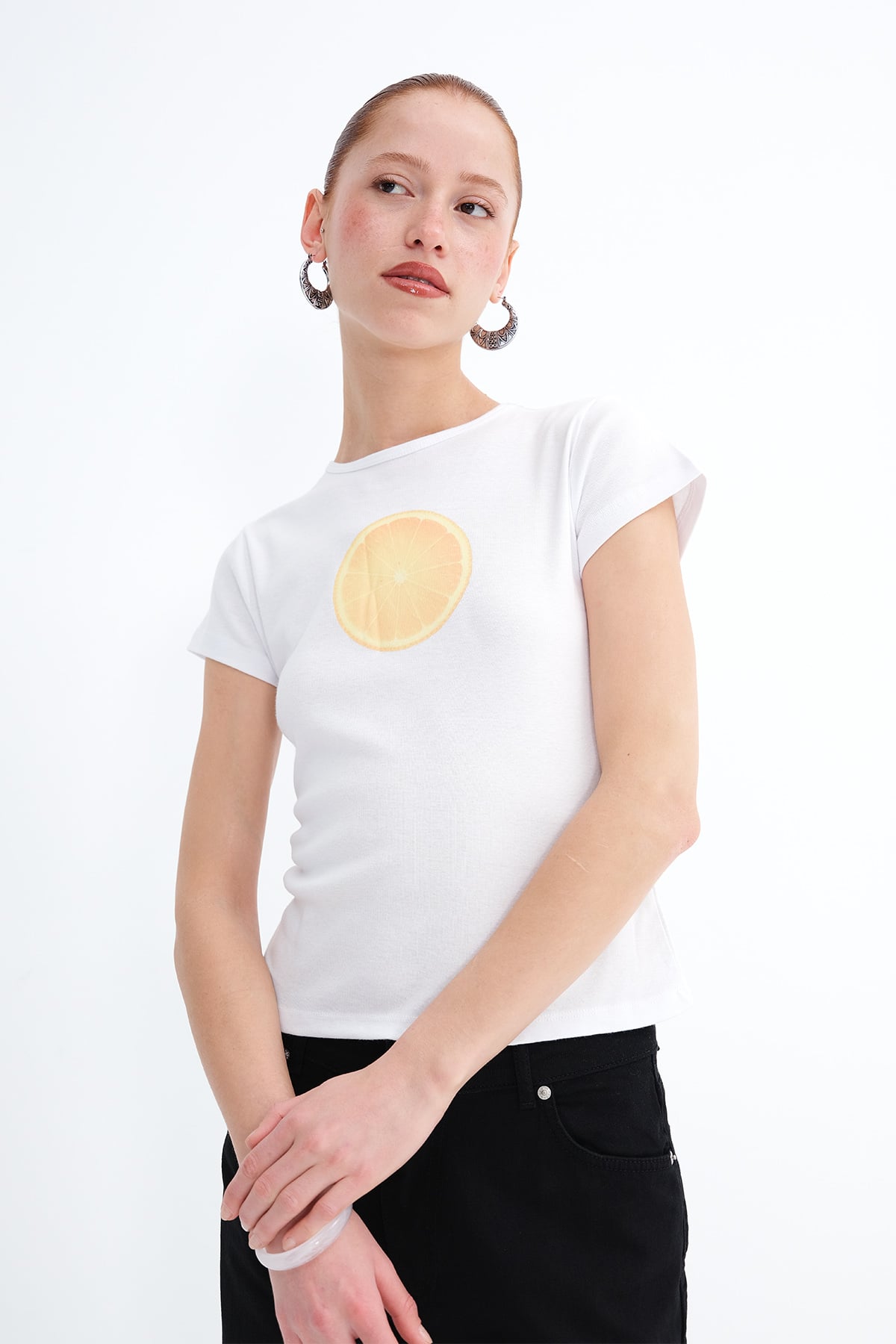 White_Crew-Neck-Printed-T-shirt-addax