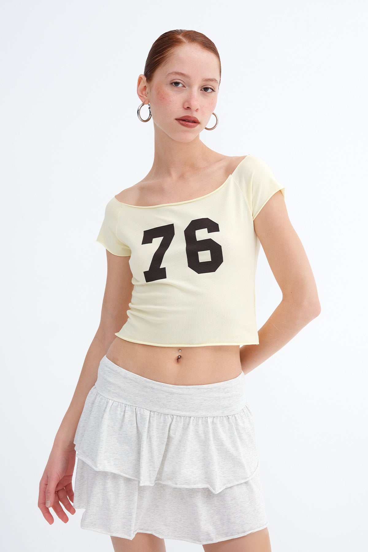 Light-Yellow_Printed-Crop-T-shirt-addax