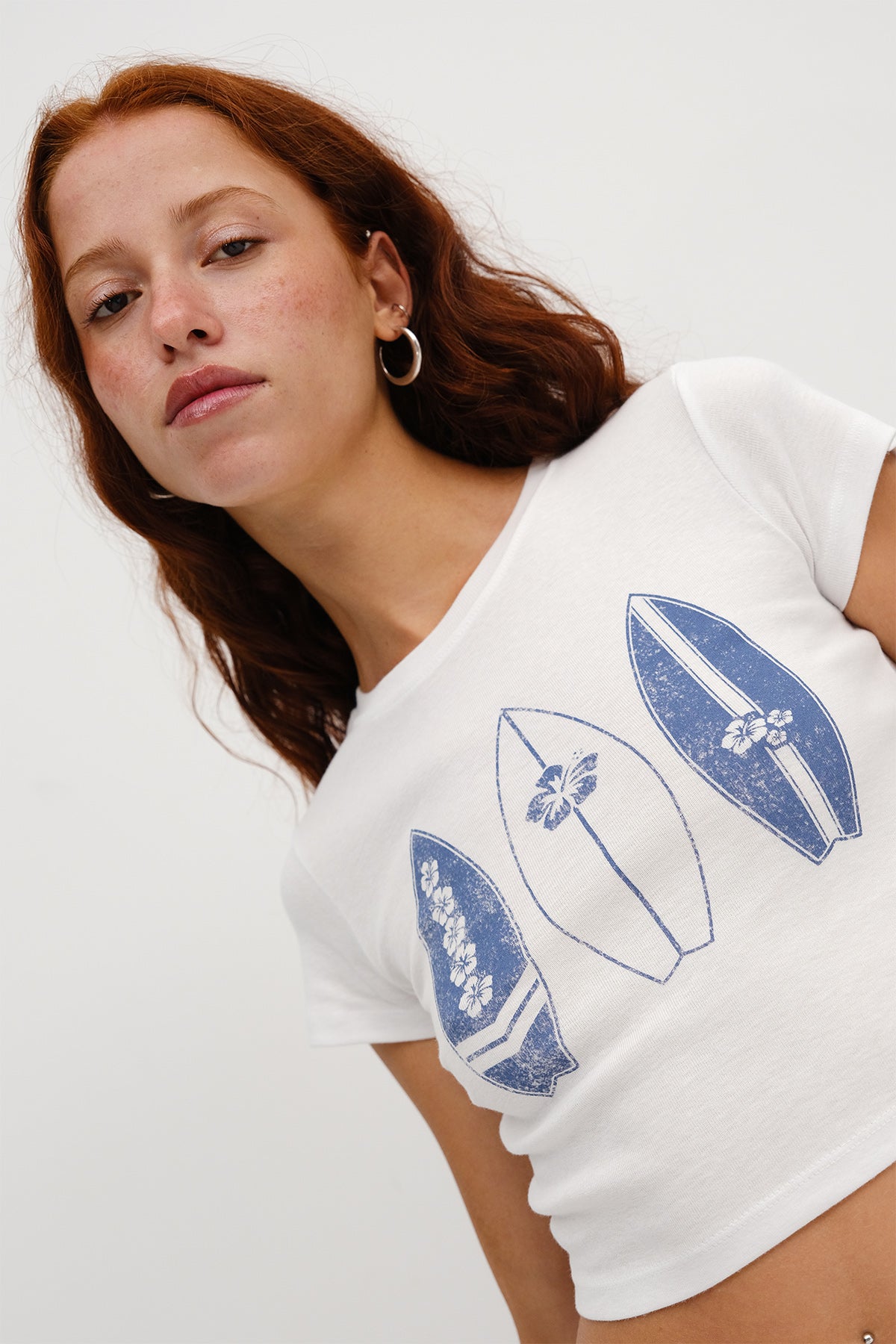 White_Printed-Crop-T-shirt-addax