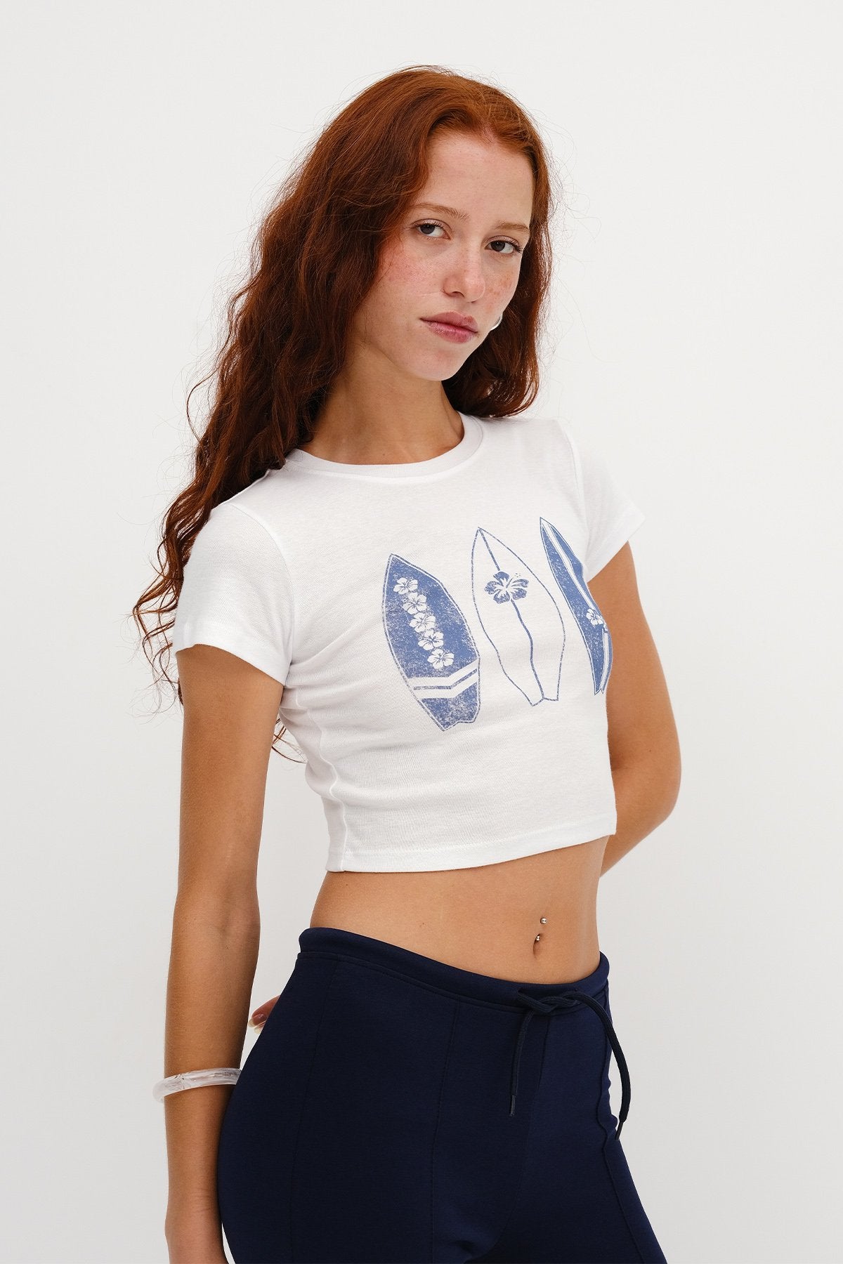 White_Printed-Crop-T-shirt-addax
