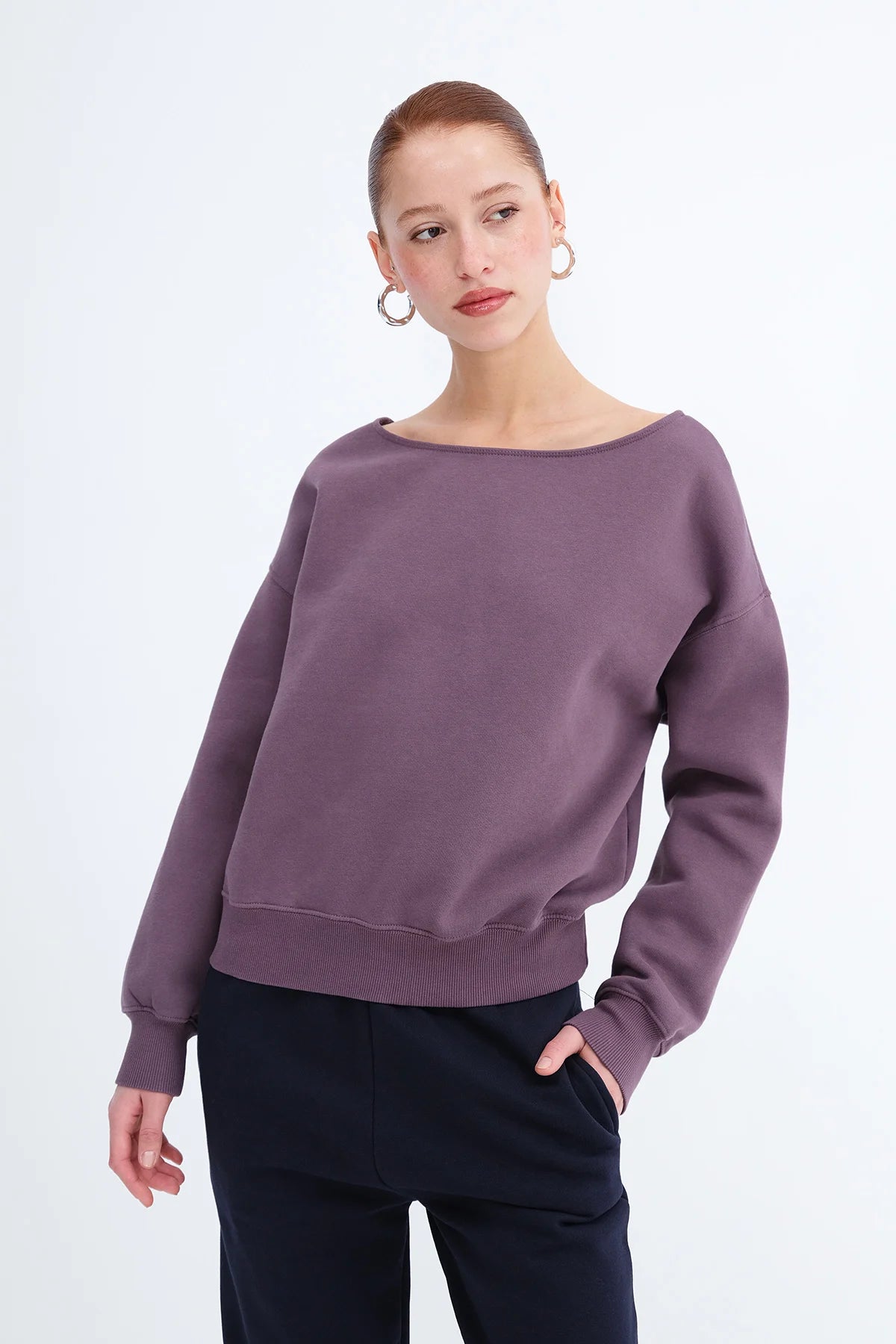 Grape_Boat-Neck-Fleece-Lined-Sweatshirt-addax