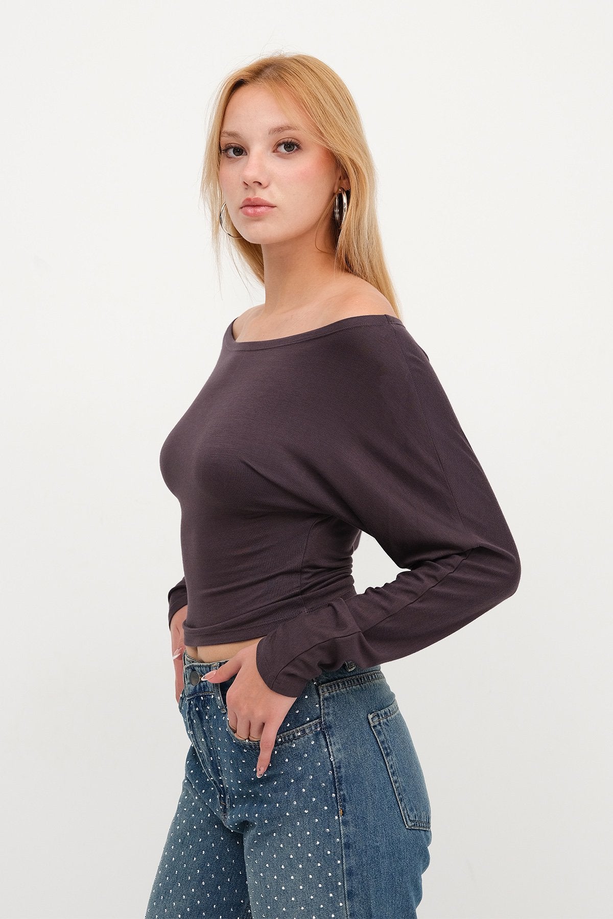 Soft-Brown_Boat-Neck-Long-Sleeve-T-Shirt-addax