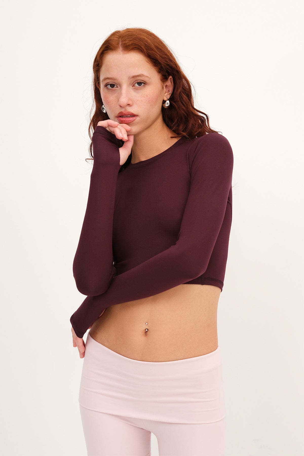 Gardenia_Crew-Neck-Soft-Fabric-Blouse-addax