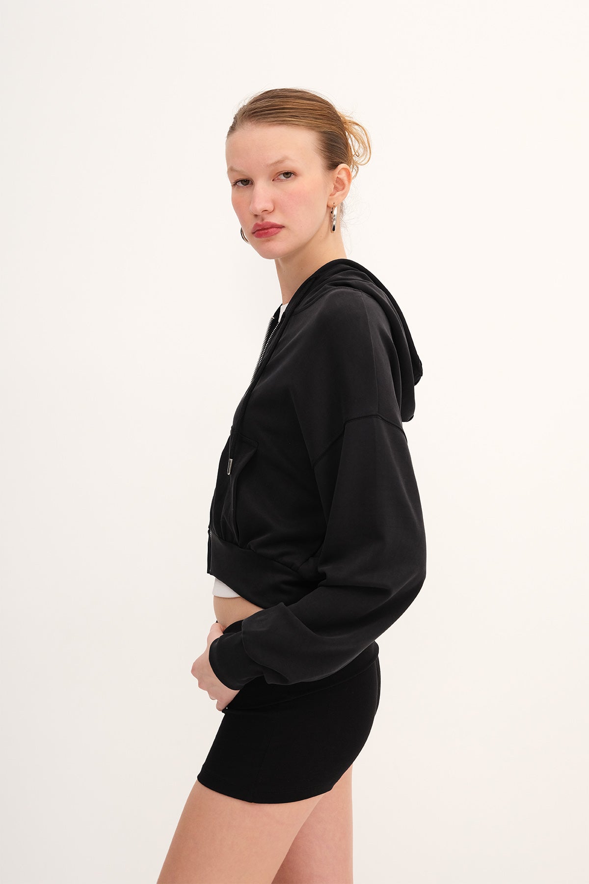 Hooded Modal Sweatshirt