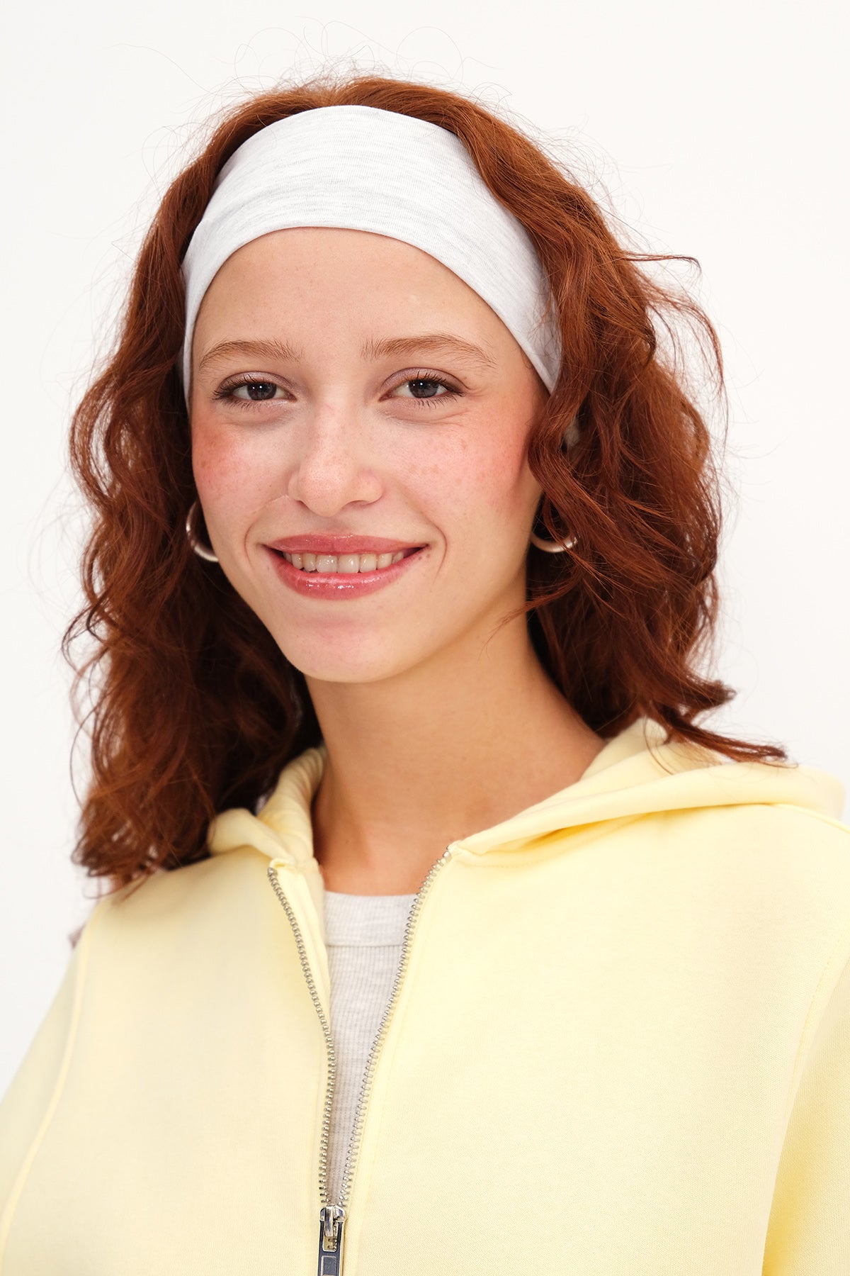 Snow-Melange_Stretch-Hair-Band-addax