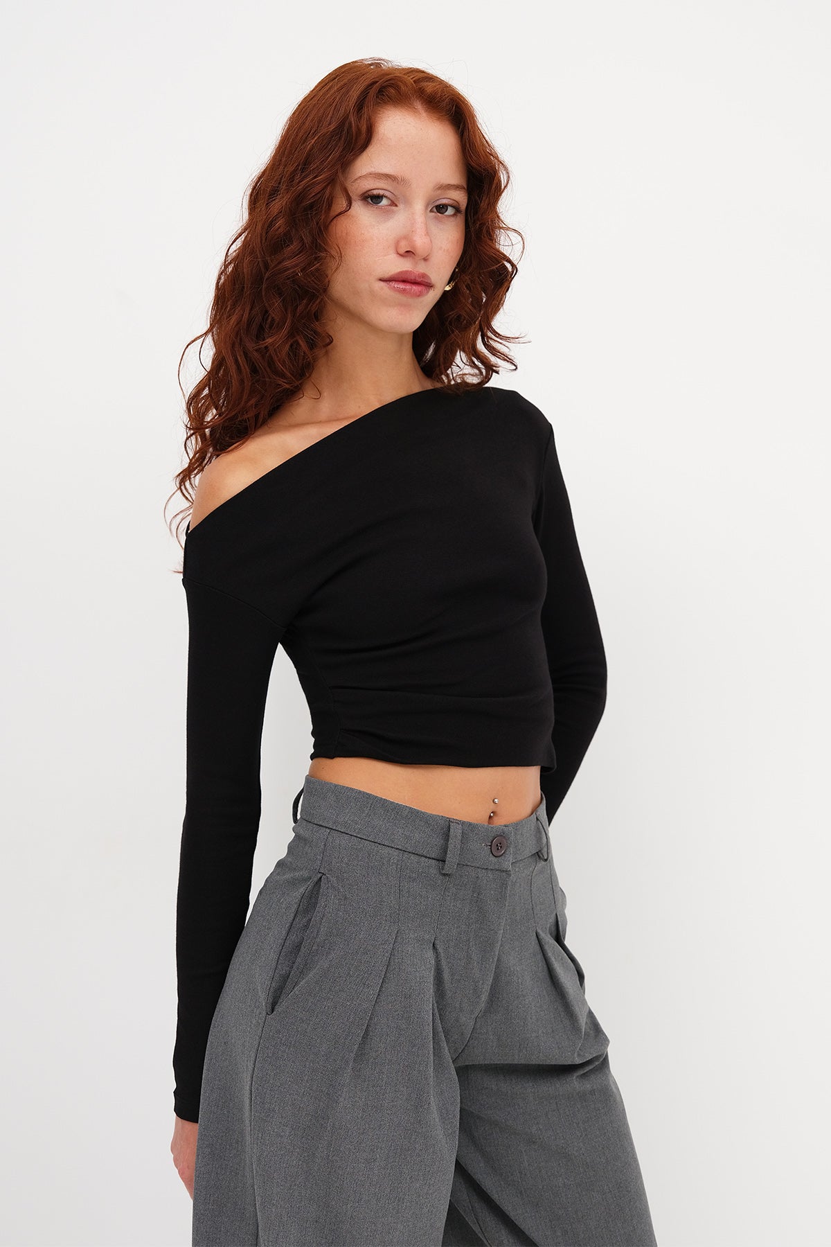 Black_Boat-Neck-Modal-Blouse-addax