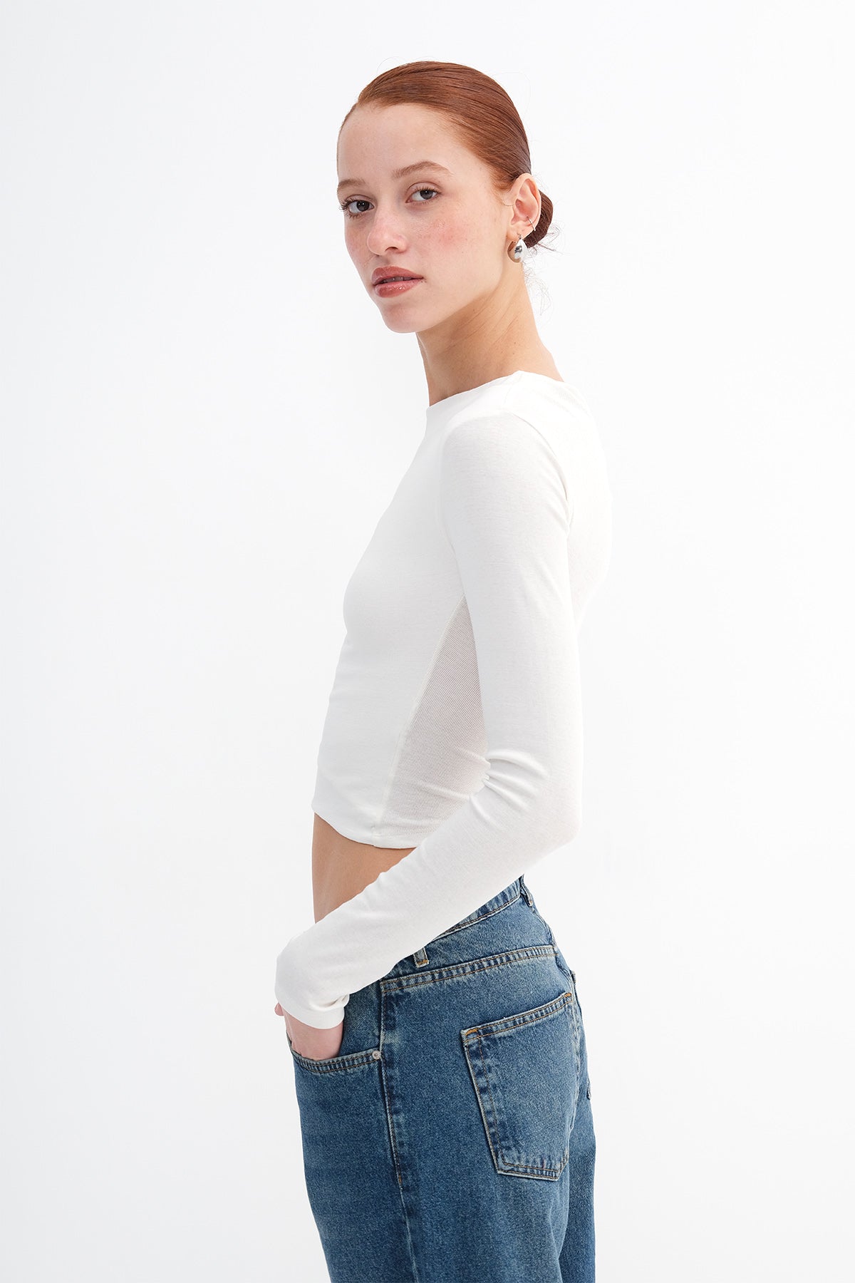 Ecru_Boat-Neck-Modal-Blouse-addax