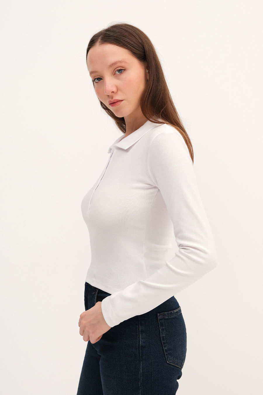 White_Buttoned-Polo-Blouse-addax