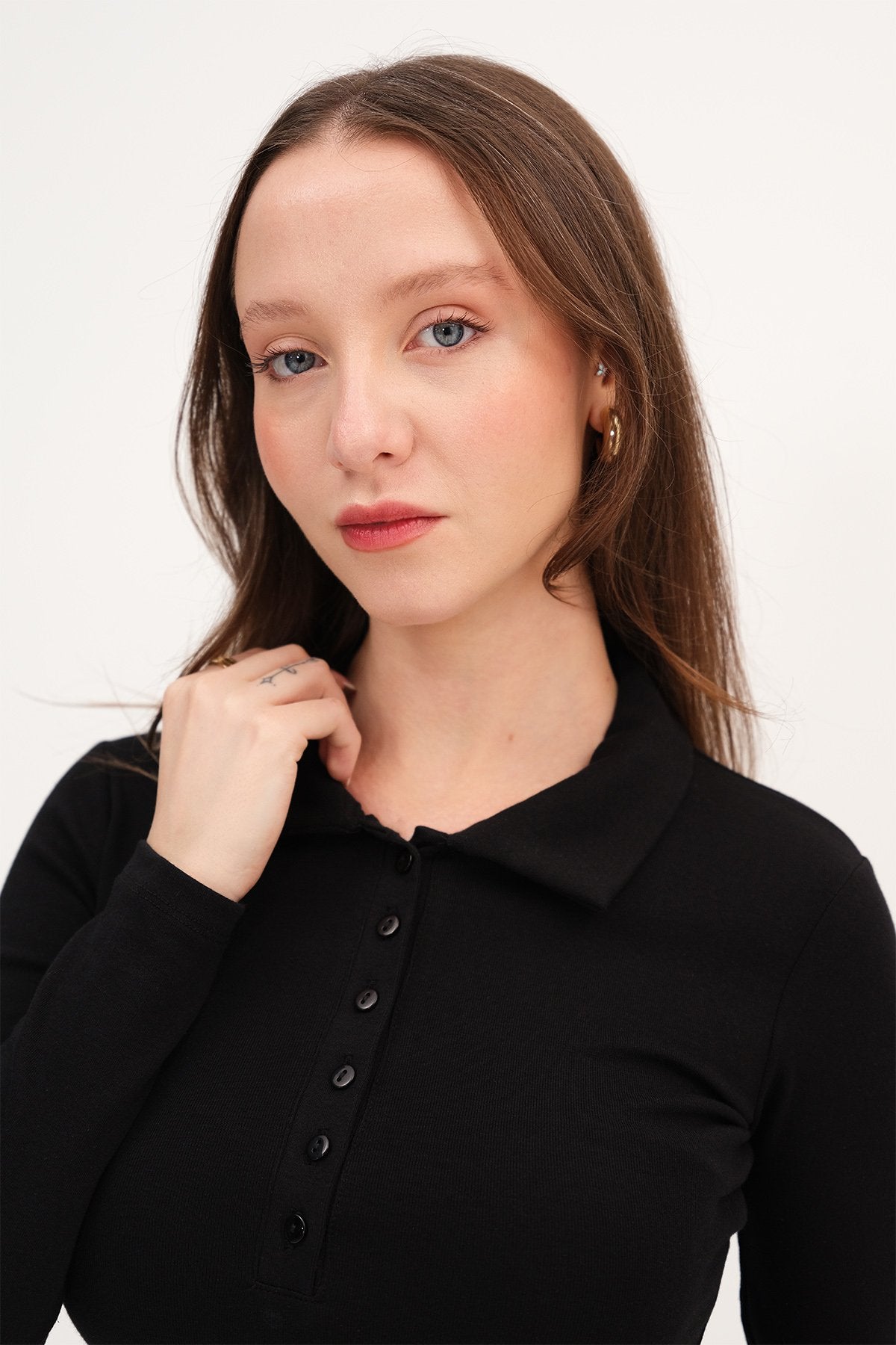 Black_Buttoned-Polo-Blouse-addax