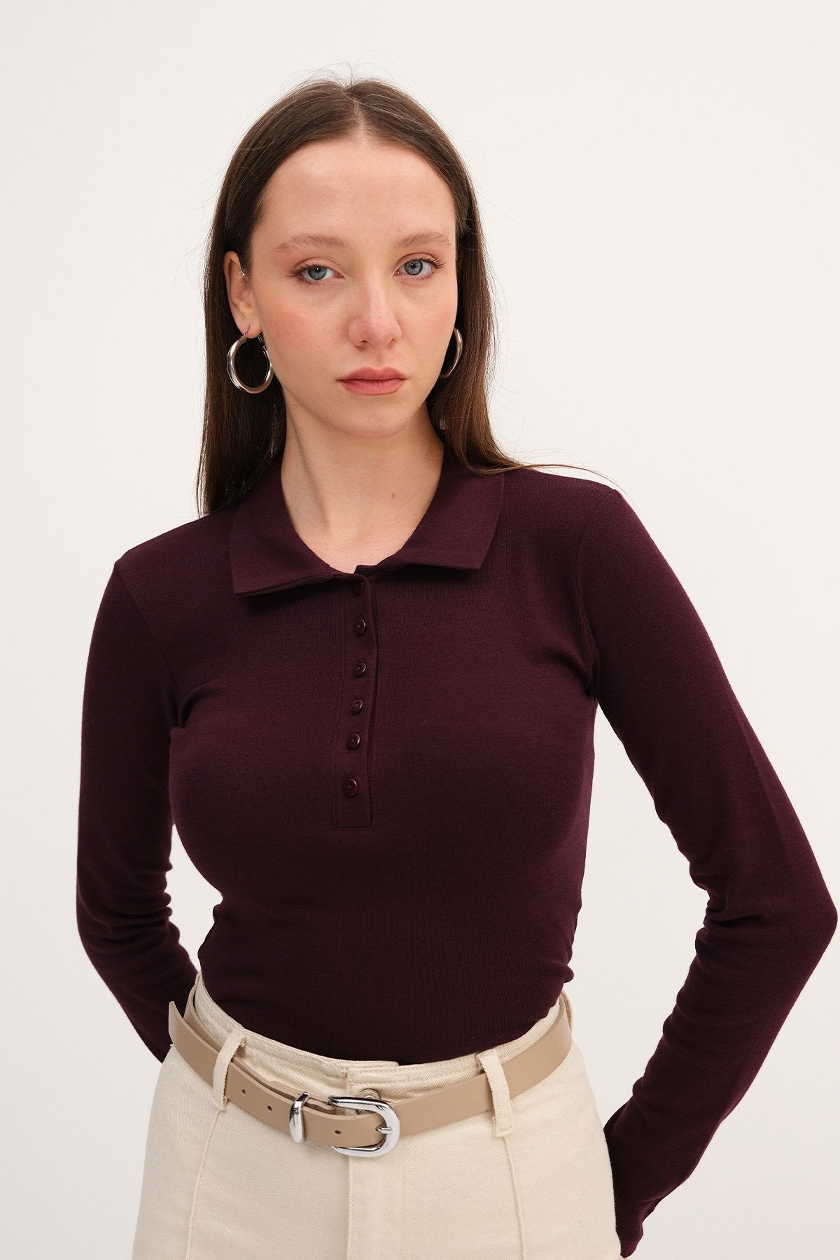 Gardenia_Buttoned-Polo-Blouse-addax