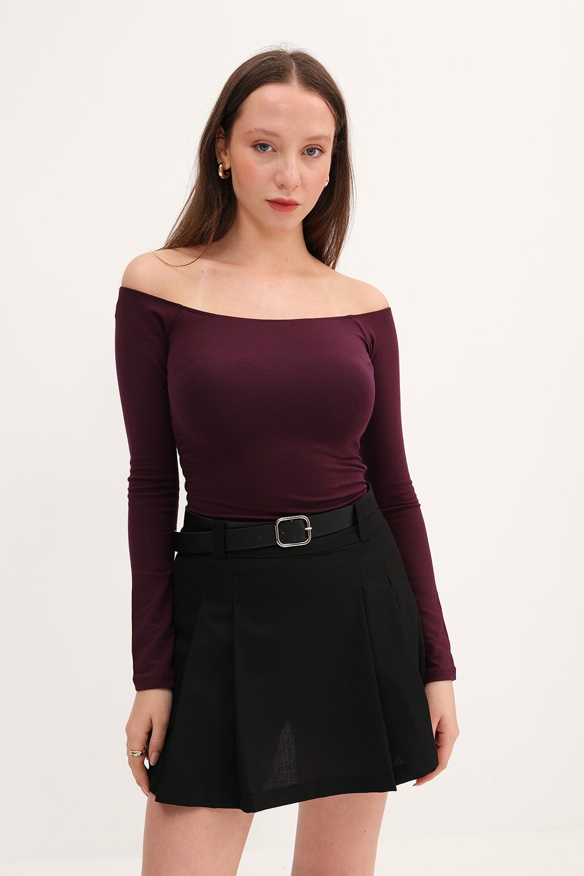 Gardenia_Boat-Neck-Ruched-Blouse-addax