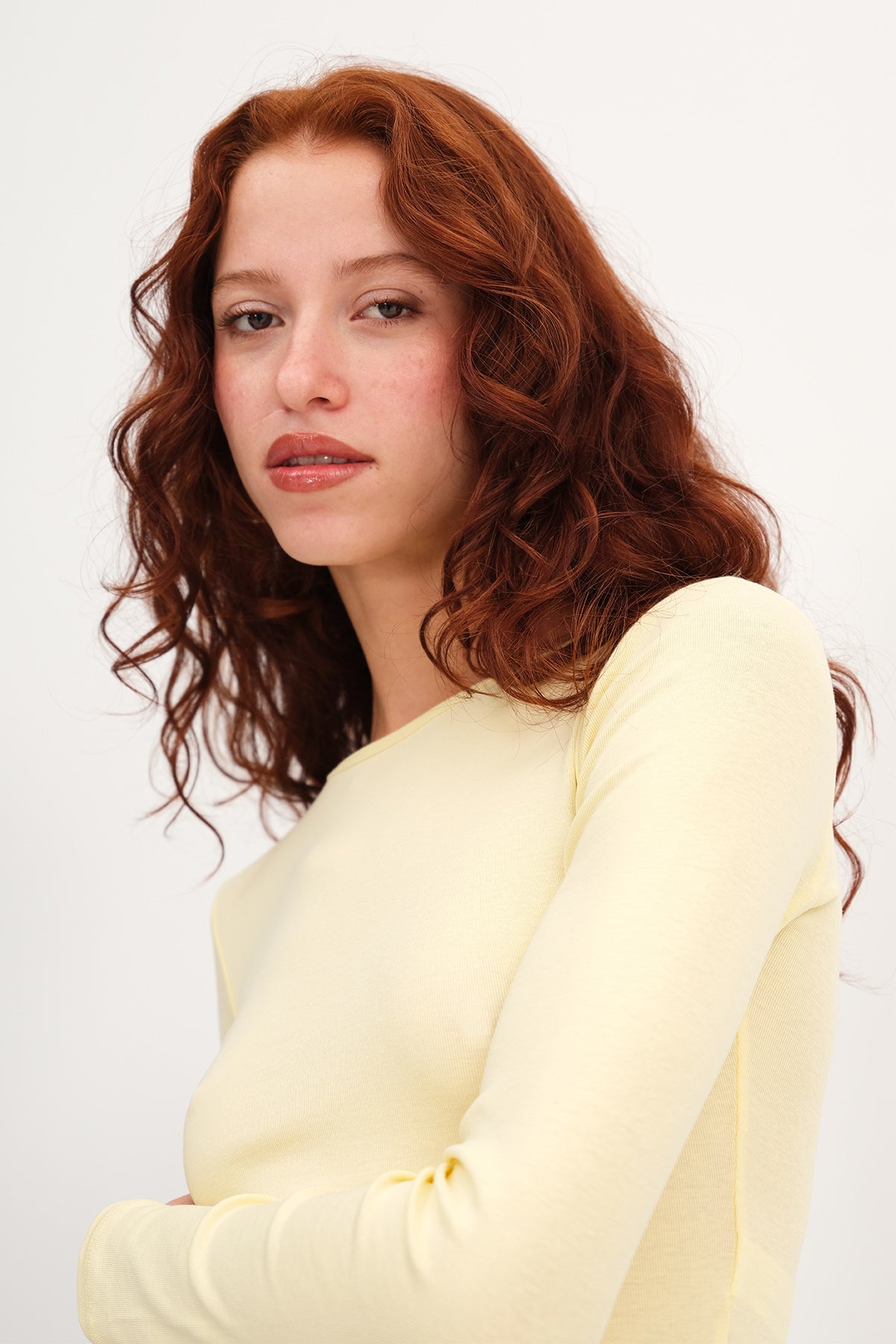 Light-Yellow_Long-Sleeve-Basic-Blouse-addax