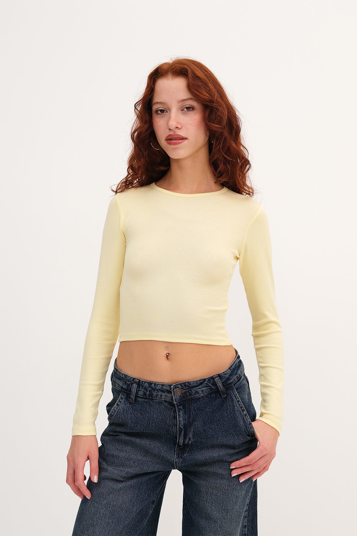 Light-Yellow_Long-Sleeve-Basic-Blouse-addax
