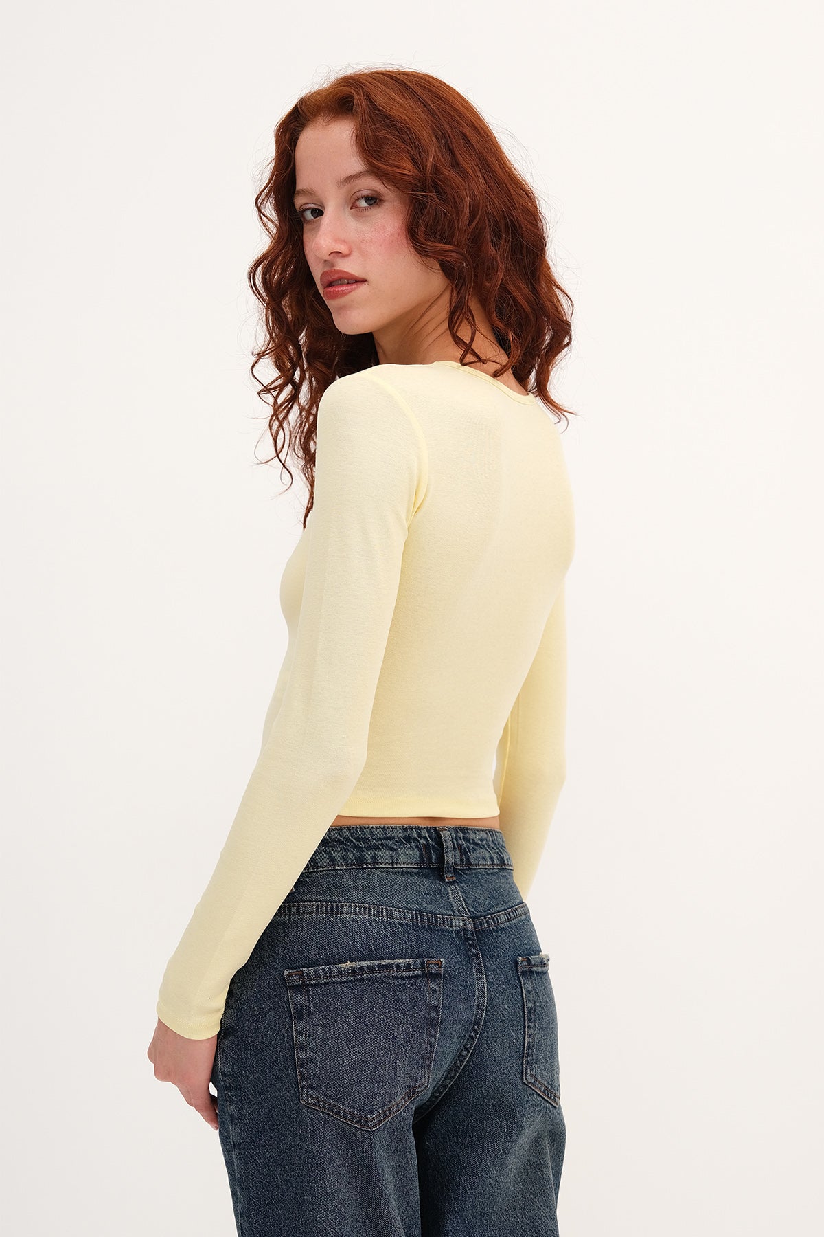 Light-Yellow_Long-Sleeve-Basic-Blouse-addax