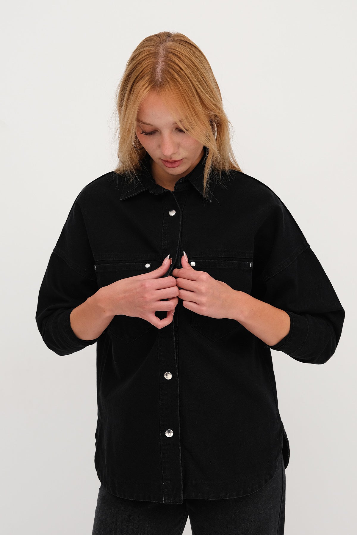 Black_Snap-Button-Denim-Jacket-addax