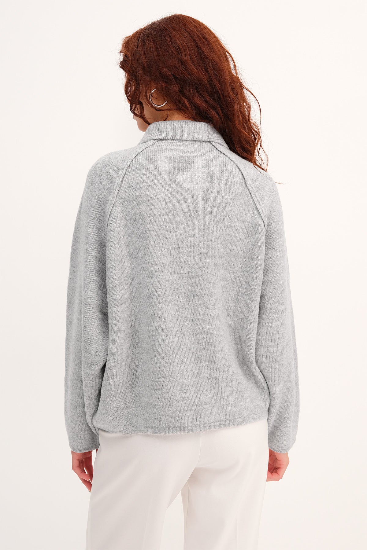 Light-Grey_Polo-Neck-Zip-Up-Knit-Cardigan-addax