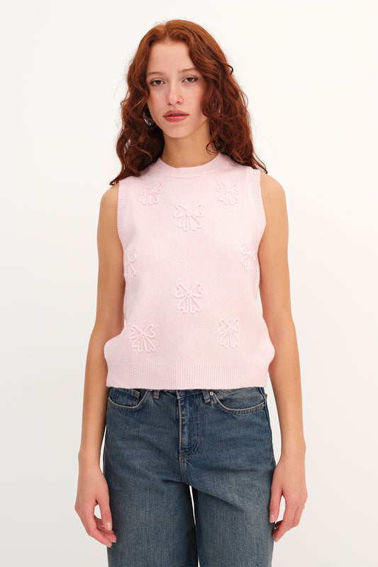 Pink_Crew-Neck-Patterned-Sweater-Vest-addax