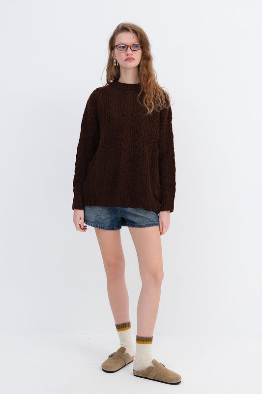 Brown_Hair-Knitted-Sweater-addax