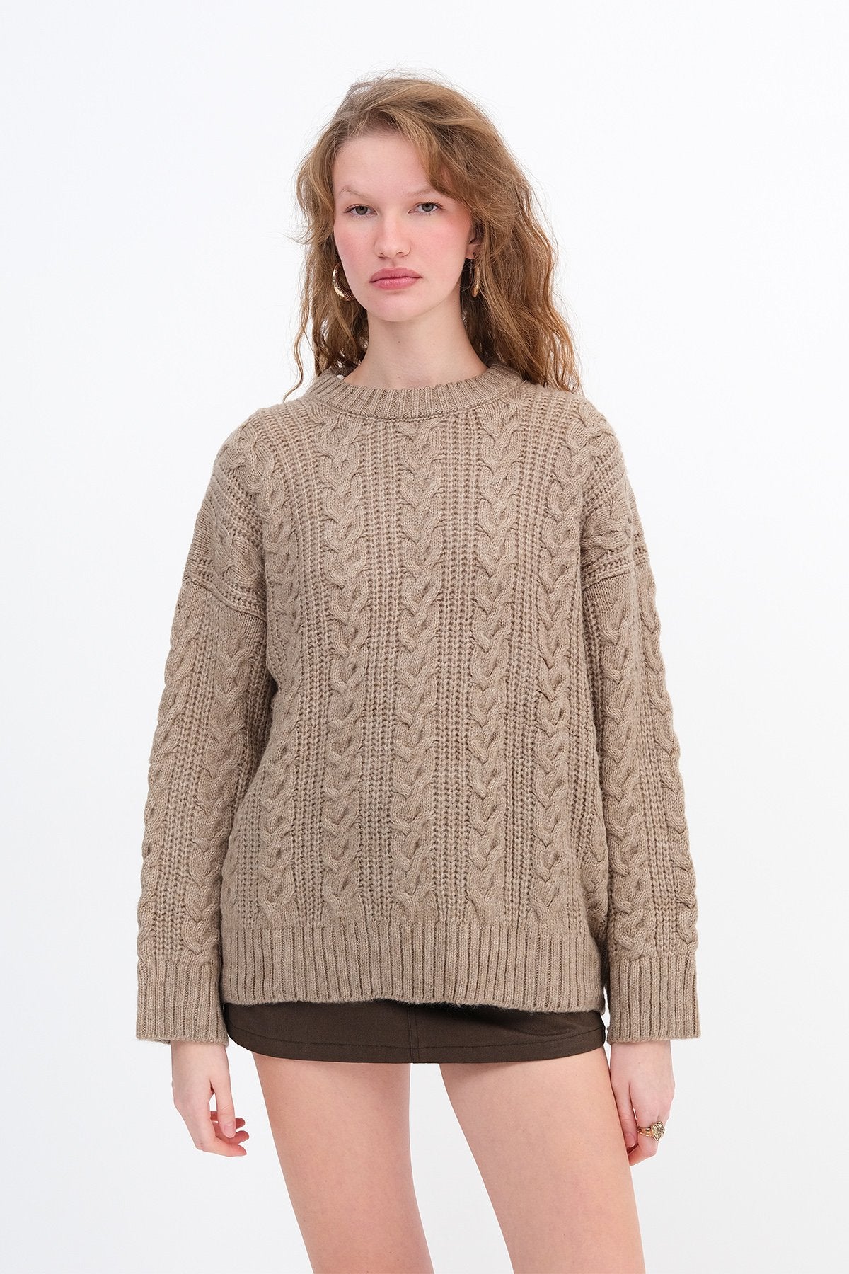 Hair Knitted Sweater