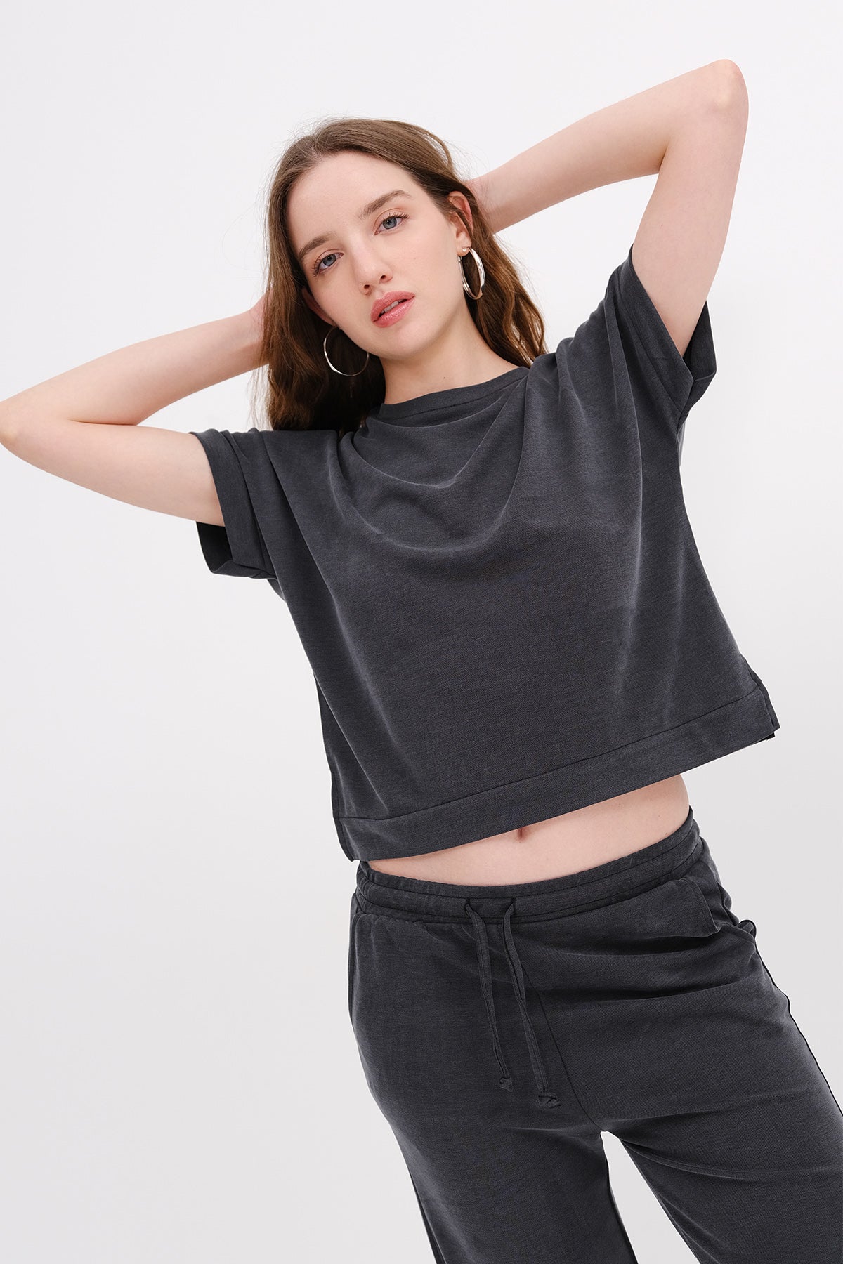 Charcoal_Crew-Neck-Top-Bottom-Two-Piece-Set-addax