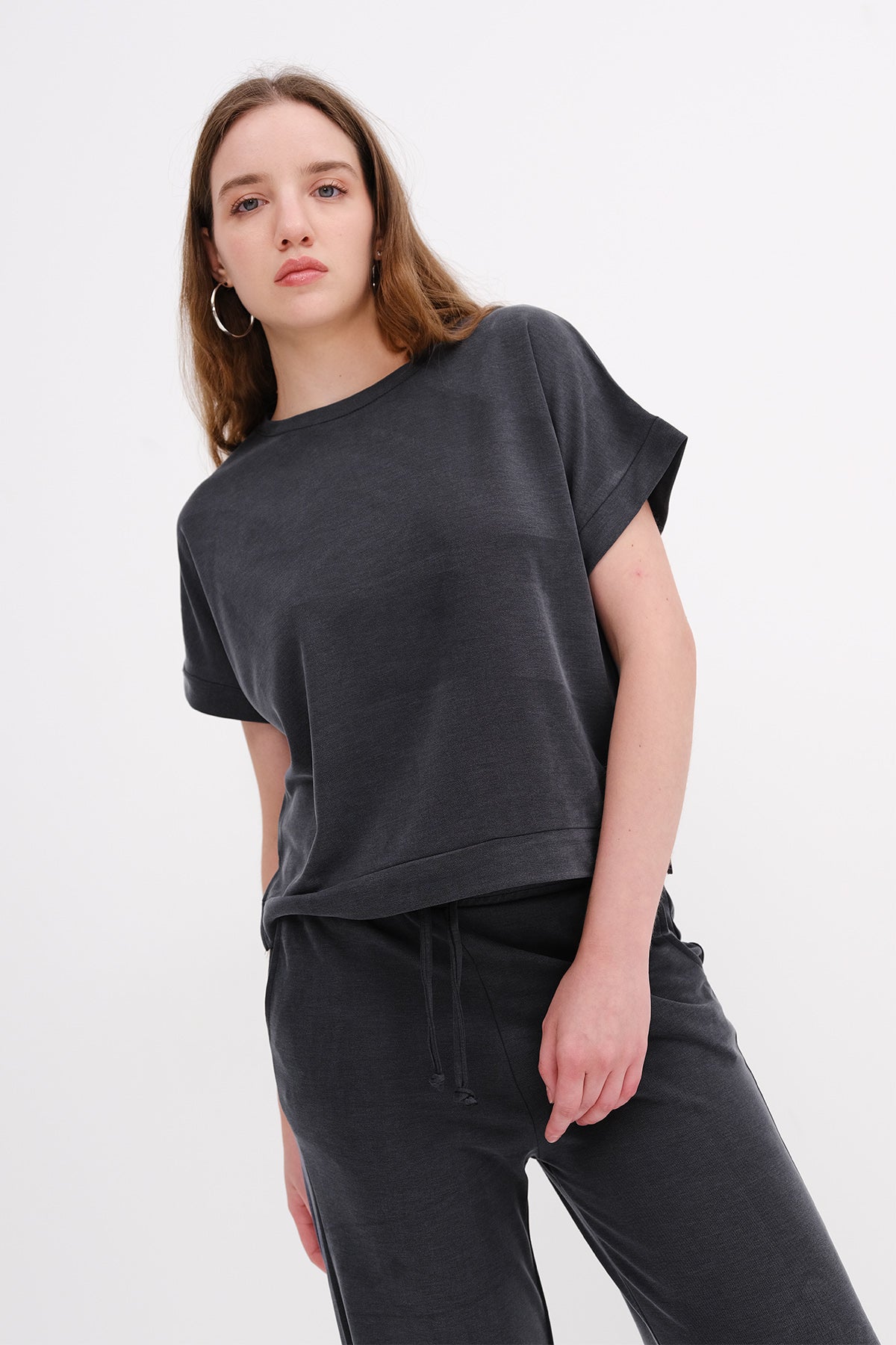 Charcoal_Crew-Neck-Top-Bottom-Two-Piece-Set-addax