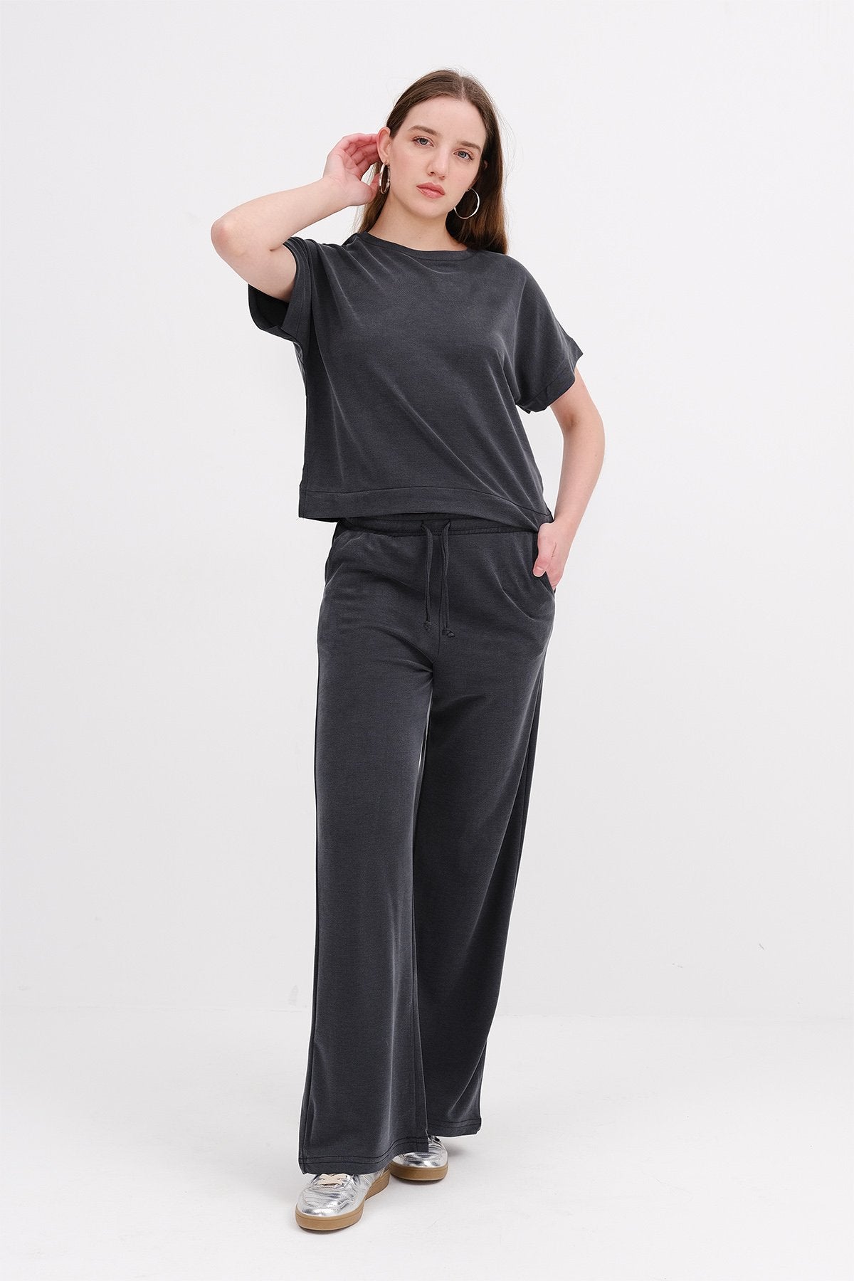 Charcoal_Crew-Neck-Top-Bottom-Two-Piece-Set-addax