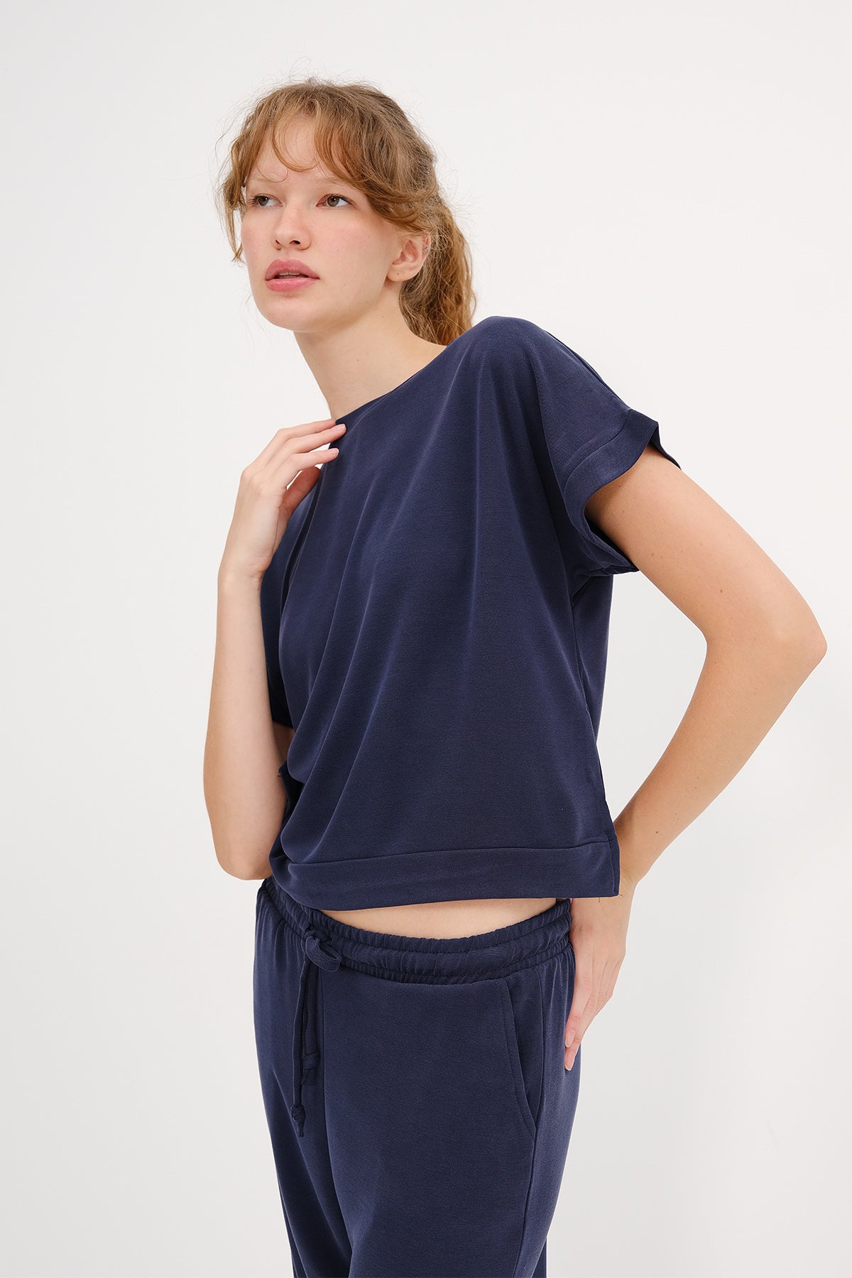 Night-Blue_Crew-Neck-Top-Bottom-Two-Piece-Set-addax