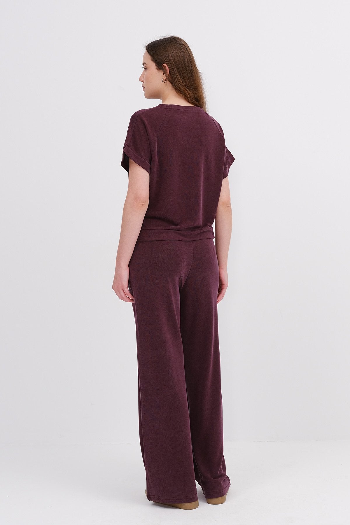 Burgundy_Crew-Neck-Top-Bottom-Two-Piece-Set-addax