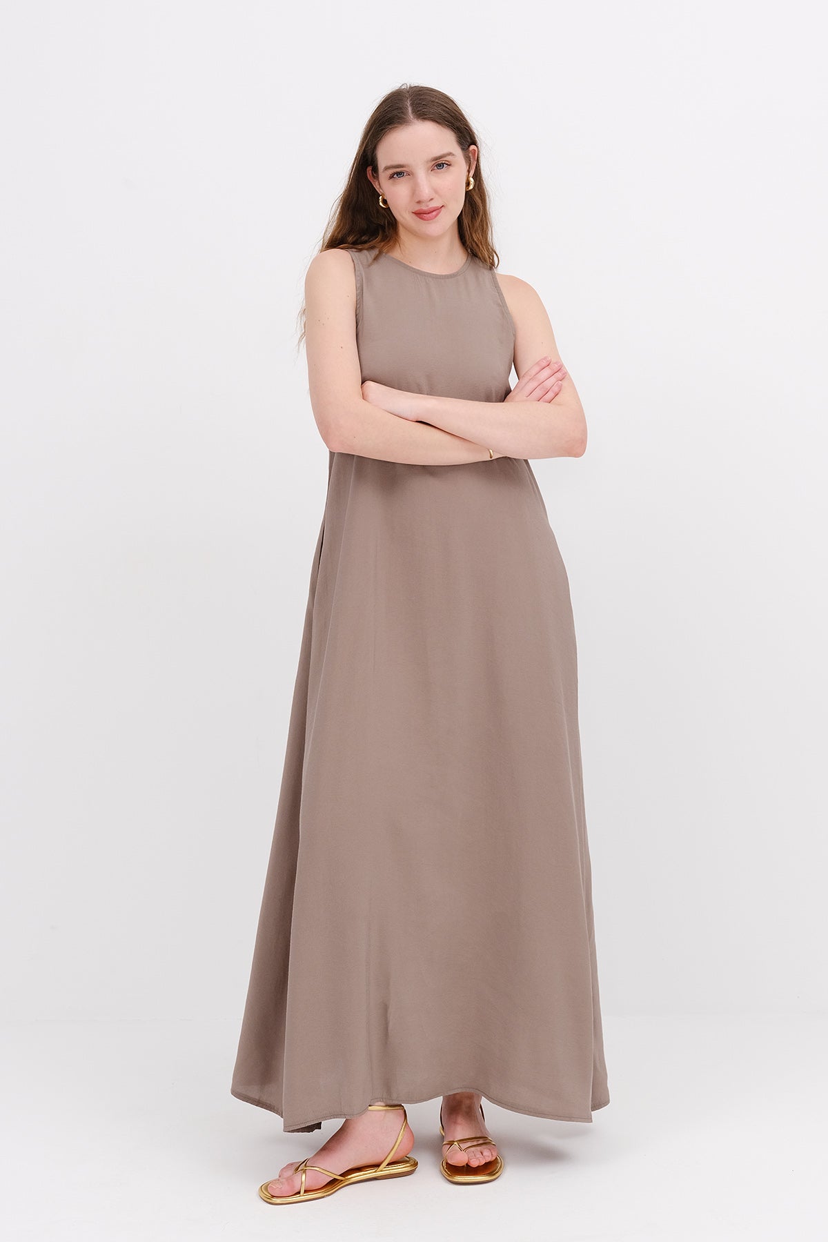 Mink_Crew-Neck-Long-Dress-addax
