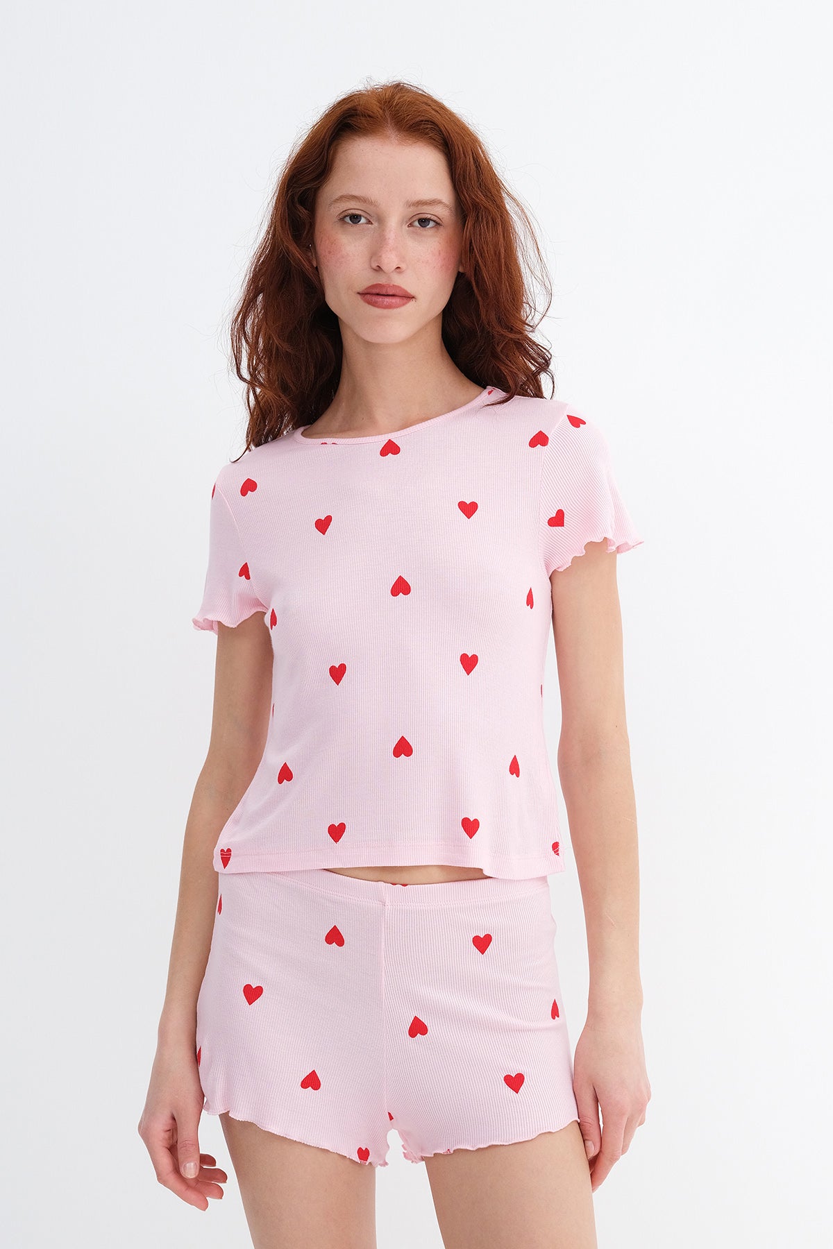 Begonia_Patterned-Pajama-Set-with-Shorts-addax