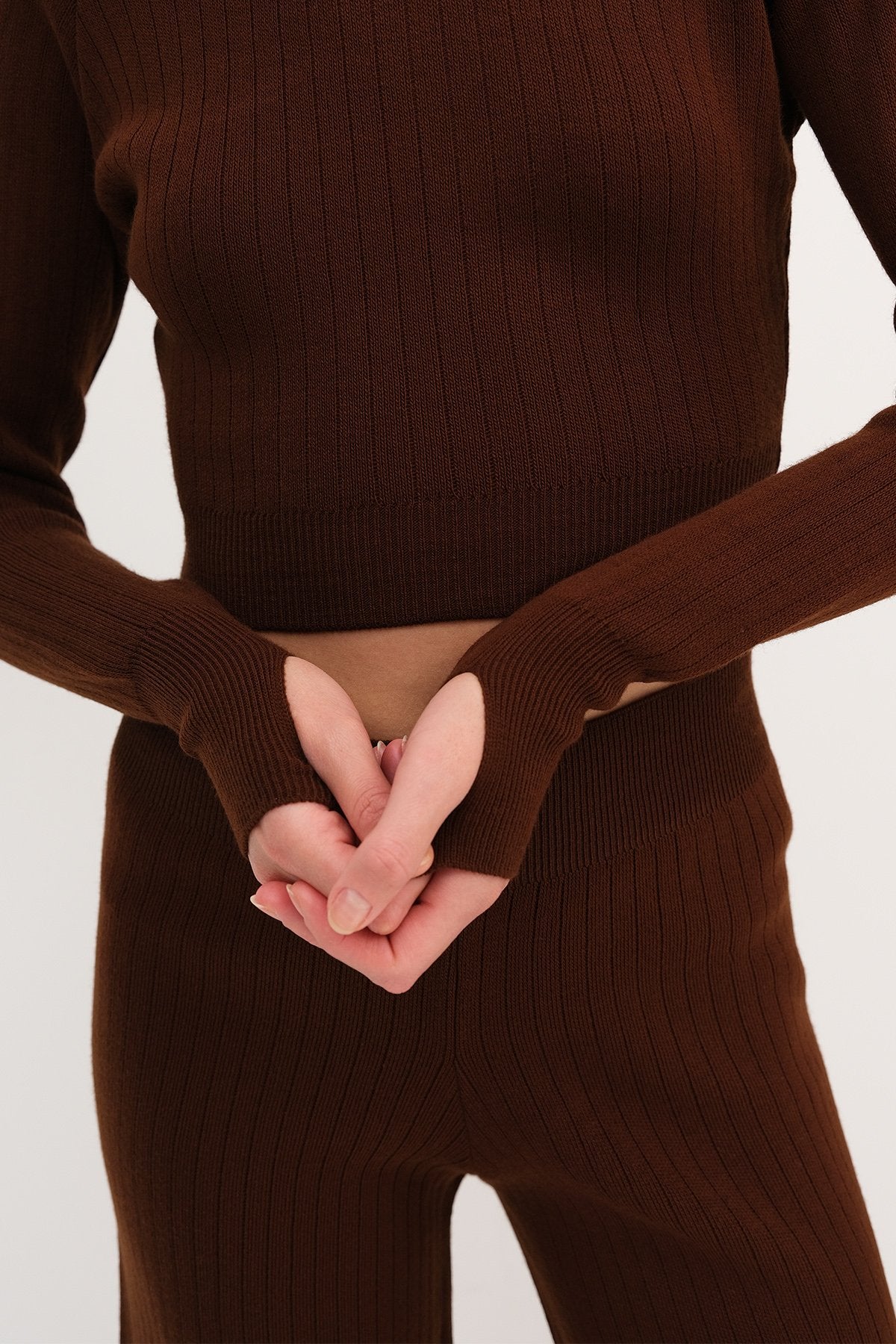 Brown_Knit-Two-Piece-Set-addax