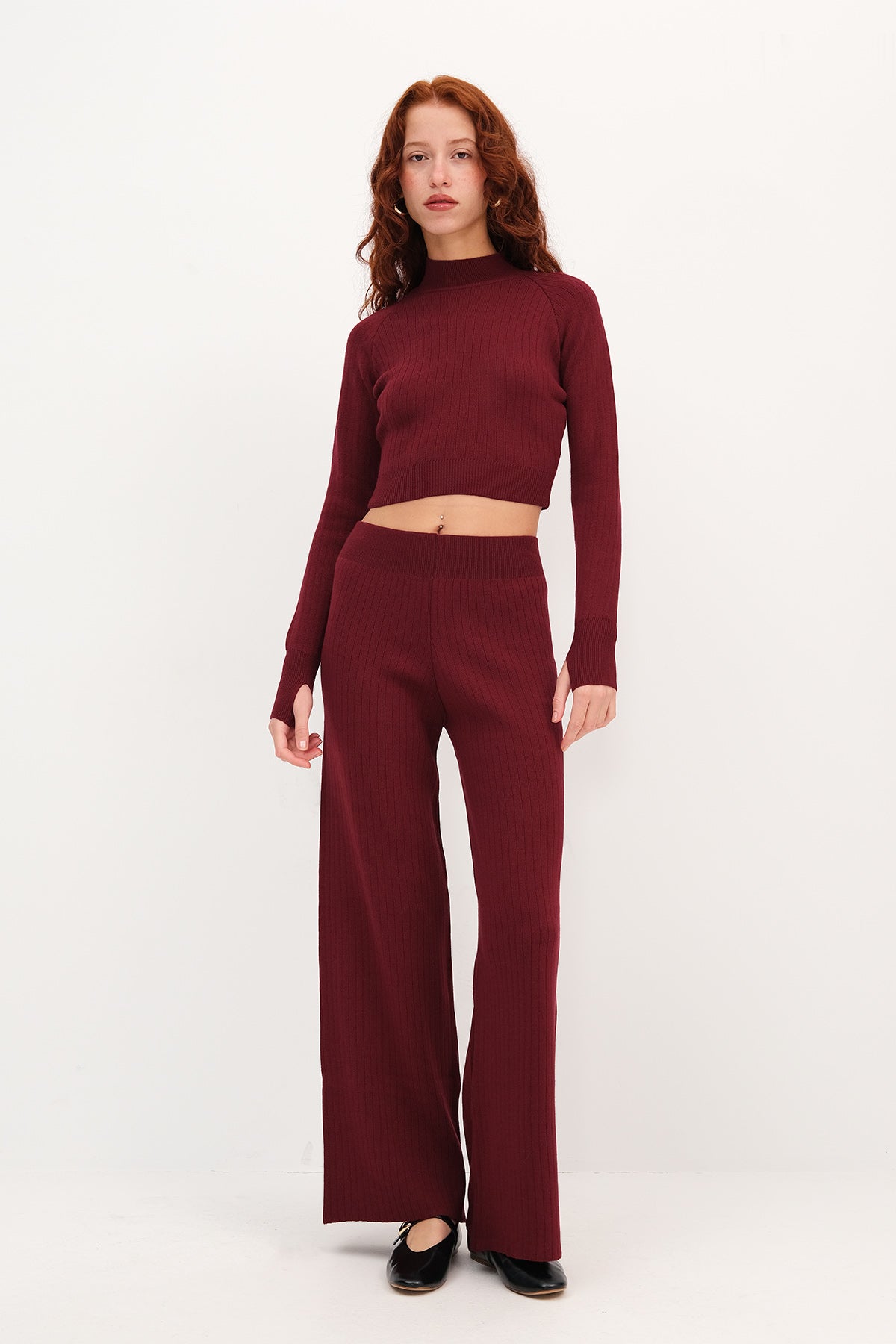 Burgundy_Knit-Two-Piece-Set-addax