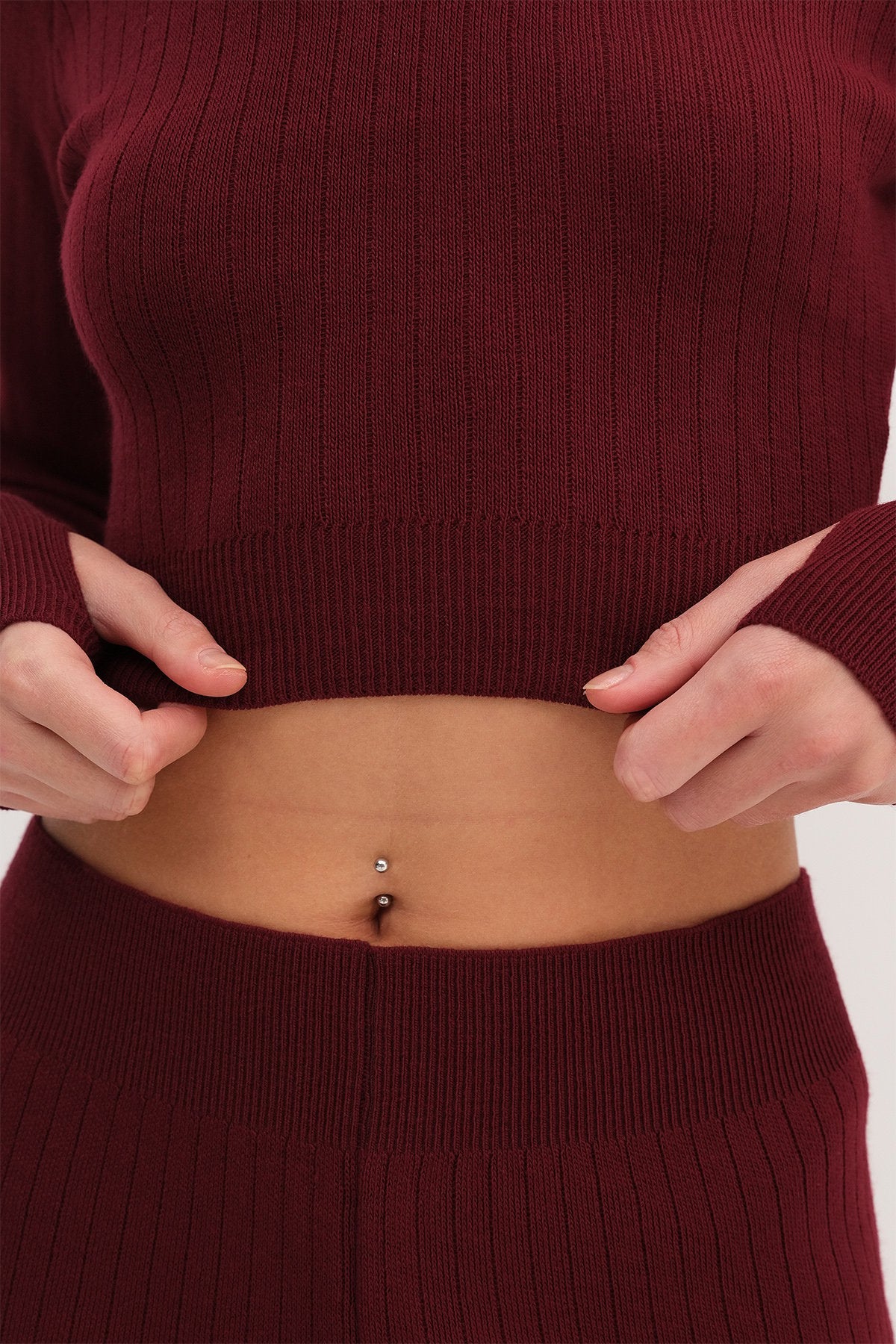 Burgundy_Knit-Two-Piece-Set-addax